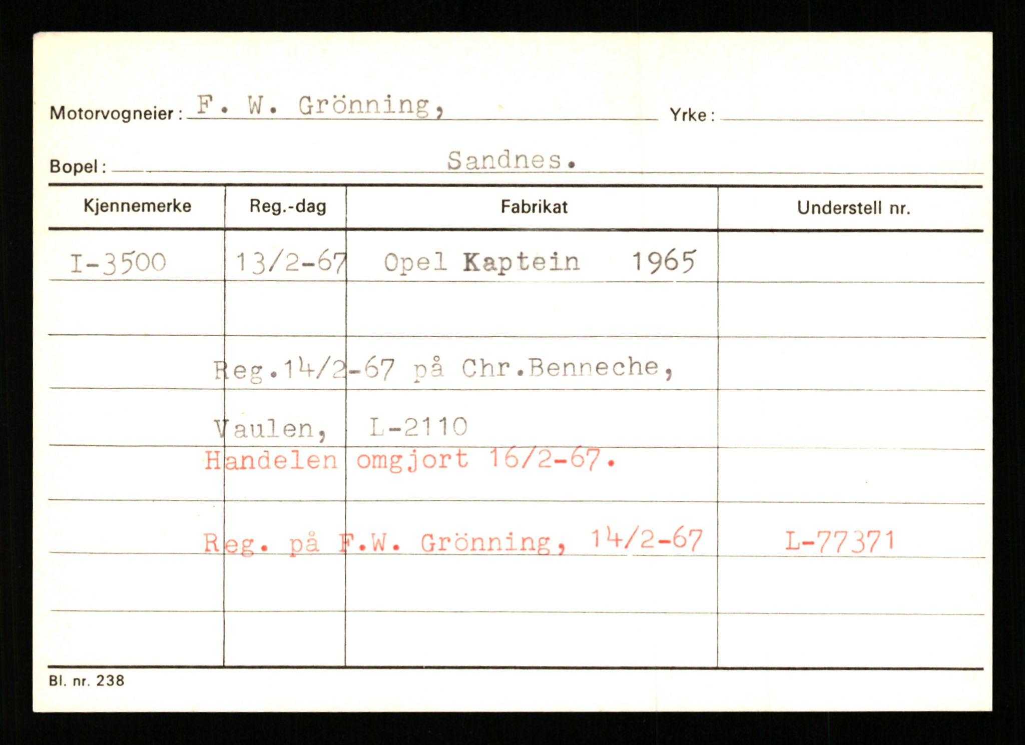 Stavanger trafikkstasjon, AV/SAST-A-101942/0/G/L0001: Registreringsnummer: 0 - 5782, 1930-1971, p. 2185