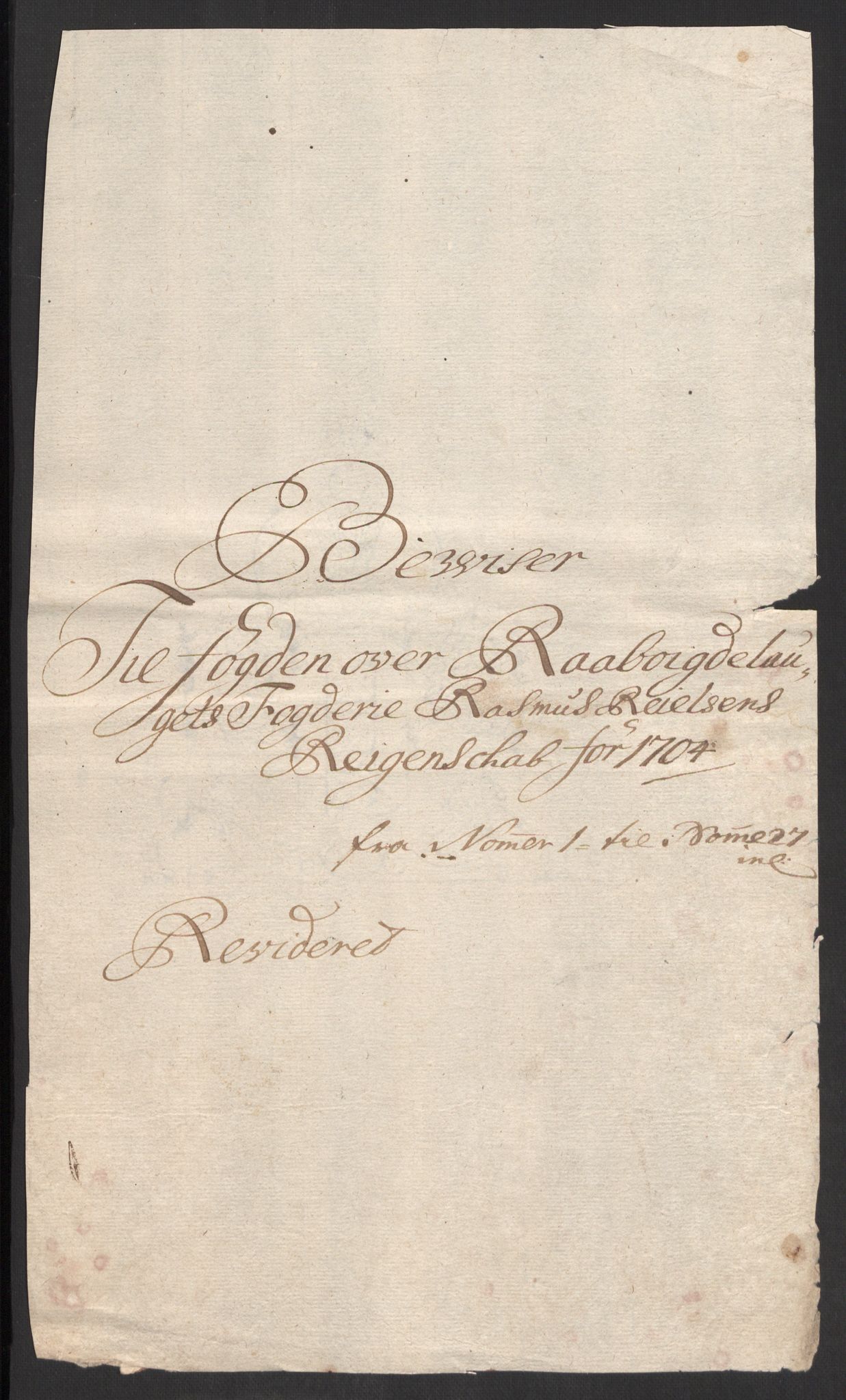Rentekammeret inntil 1814, Reviderte regnskaper, Fogderegnskap, RA/EA-4092/R40/L2447: Fogderegnskap Råbyggelag, 1703-1705, p. 233
