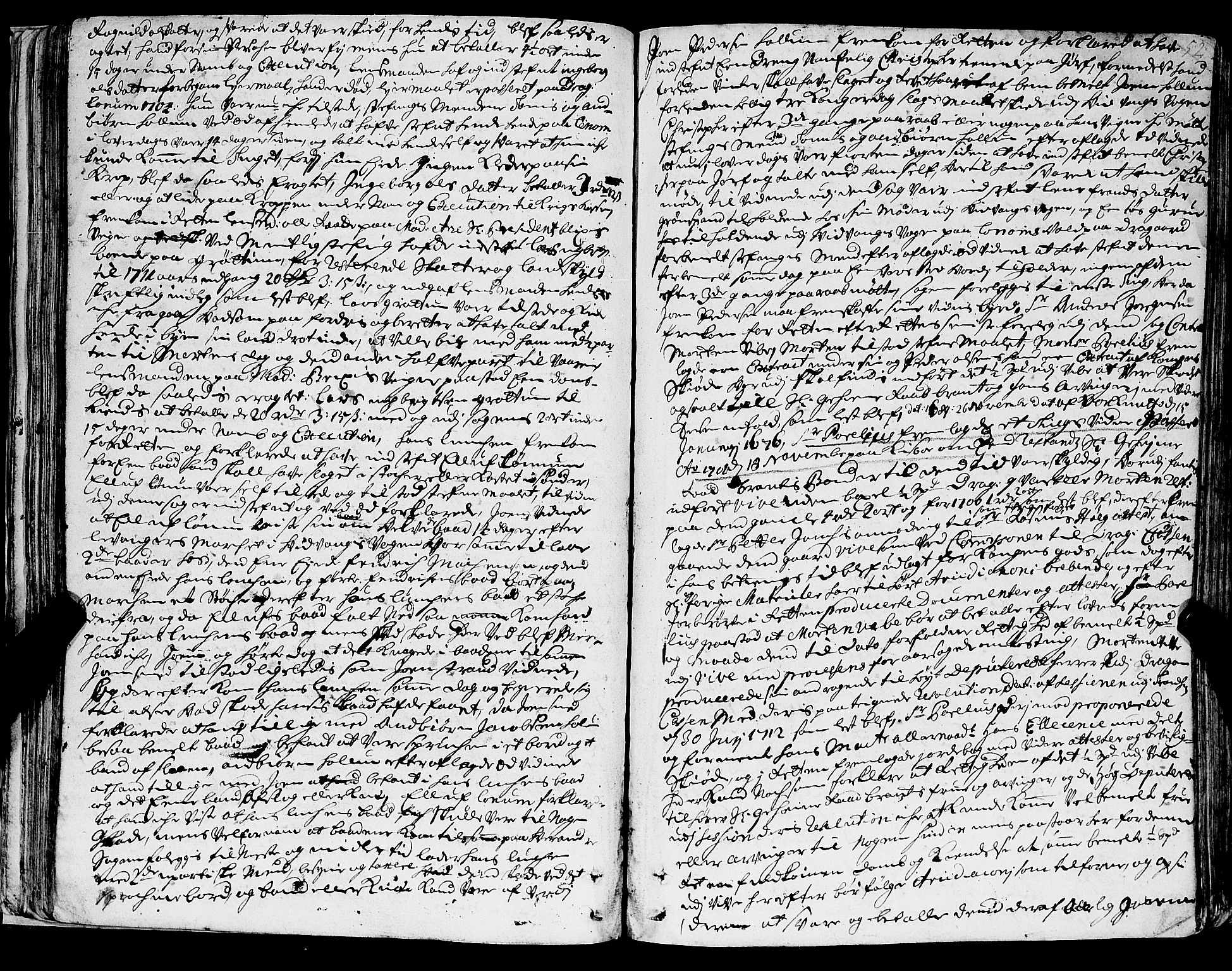 Inderøy sorenskriveri, AV/SAT-A-4147/1/1/1A/L0007: Tingbok, 1710-1720, p. 52
