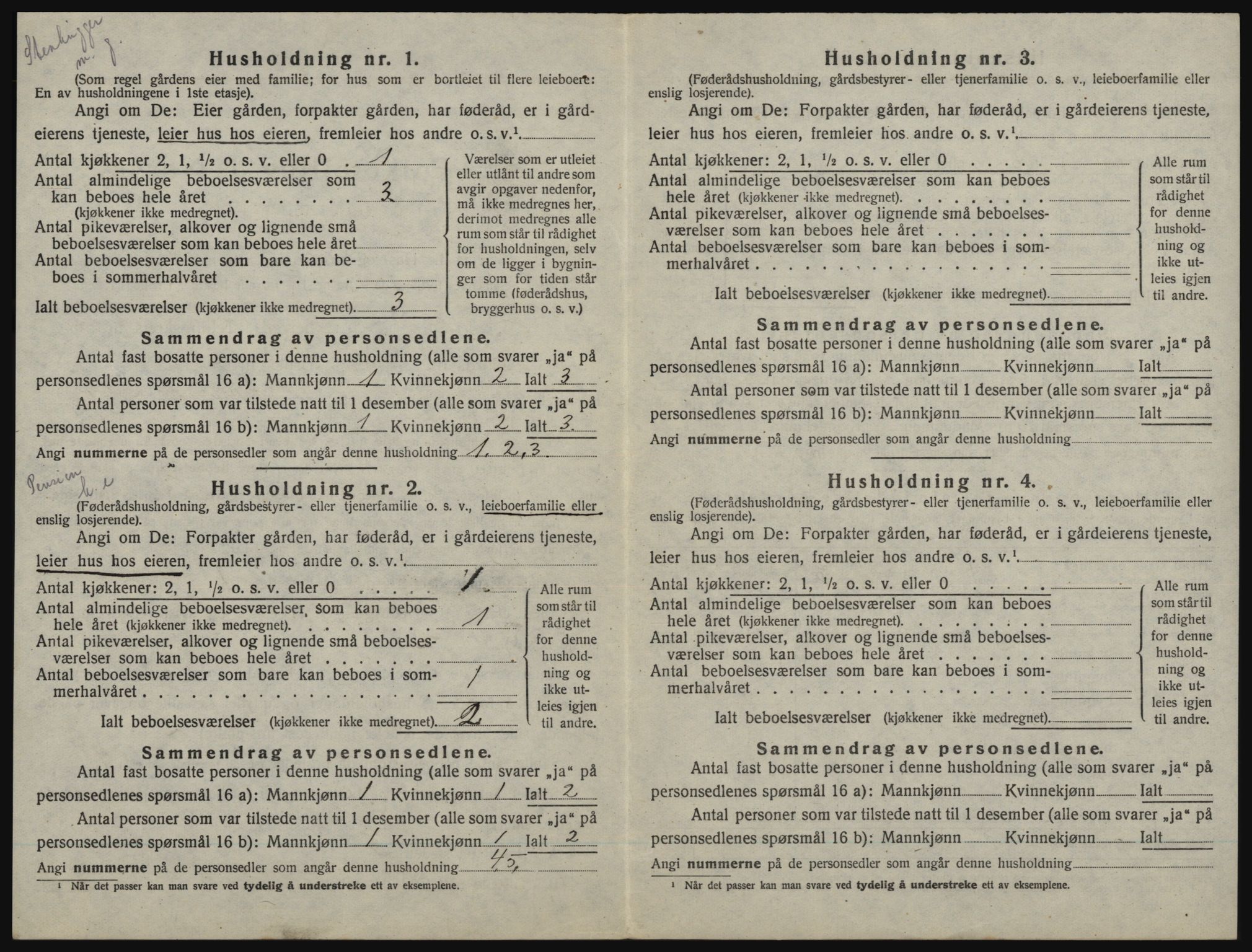 SAO, 1920 census for Idd, 1920, p. 1037