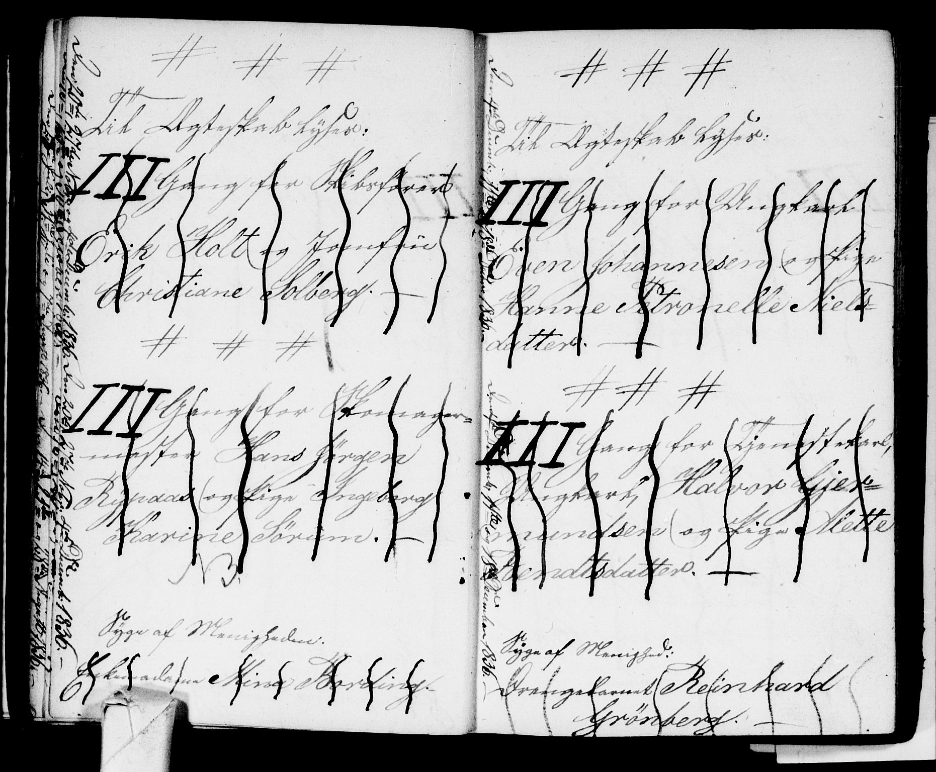 Strømsø kirkebøker, AV/SAKO-A-246/H/Ha/L0001: Banns register no. 1, 1836-1850