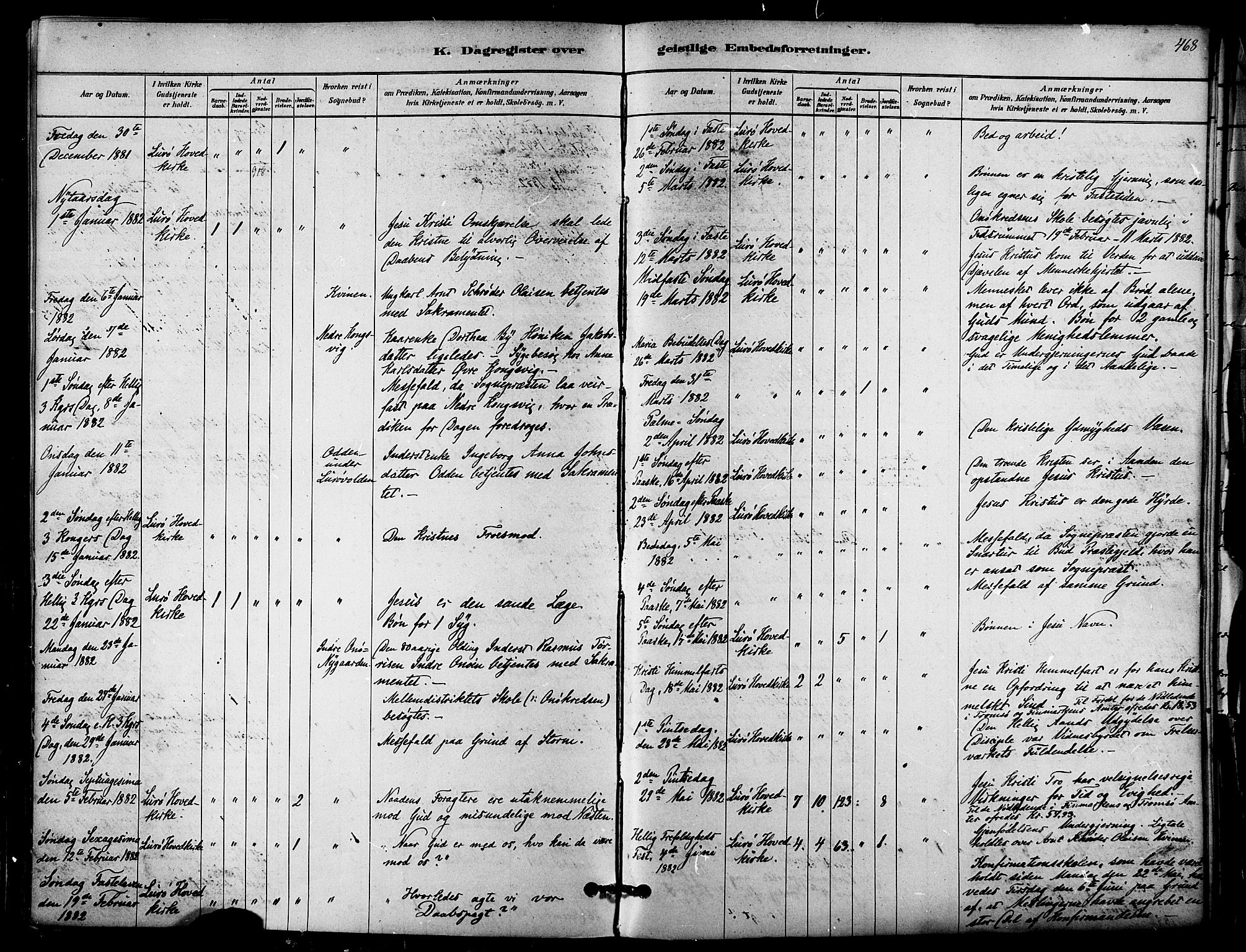 Ministerialprotokoller, klokkerbøker og fødselsregistre - Nordland, SAT/A-1459/839/L0568: Parish register (official) no. 839A05, 1880-1902, p. 468