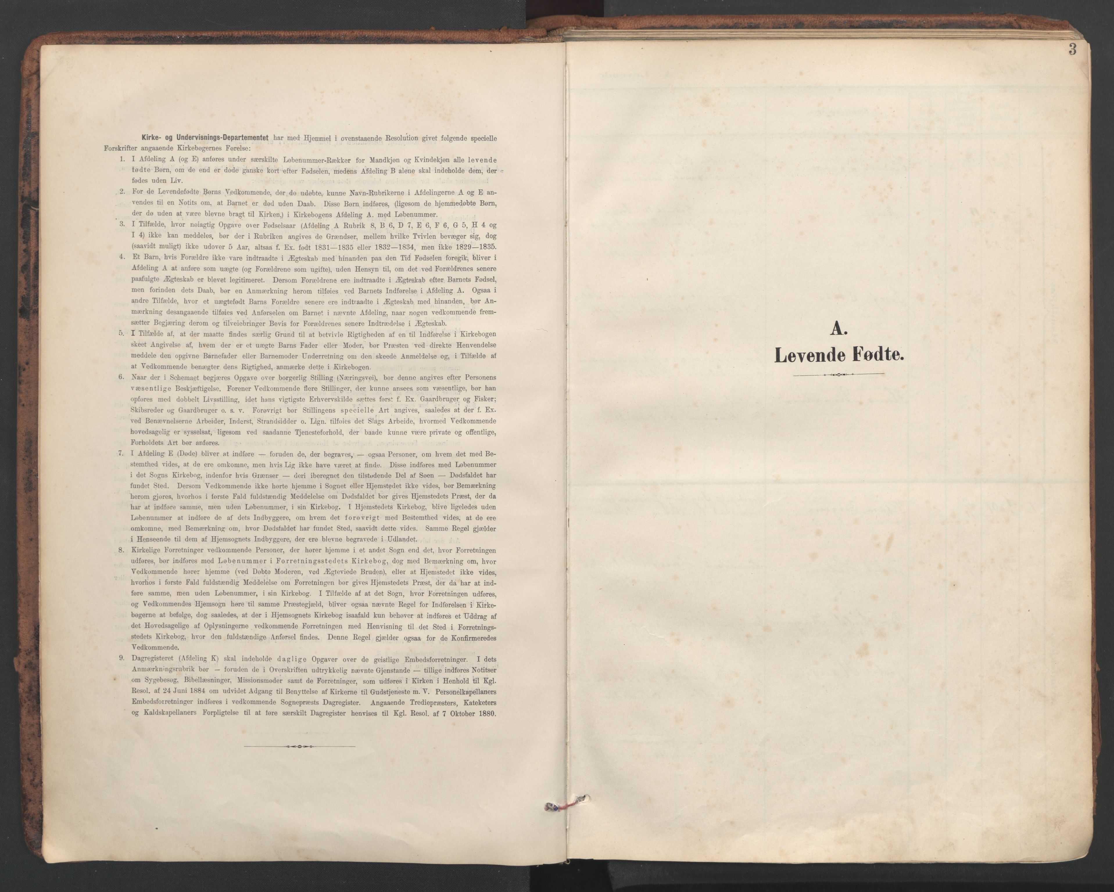 Ministerialprotokoller, klokkerbøker og fødselsregistre - Sør-Trøndelag, SAT/A-1456/634/L0537: Parish register (official) no. 634A13, 1896-1922, p. 3