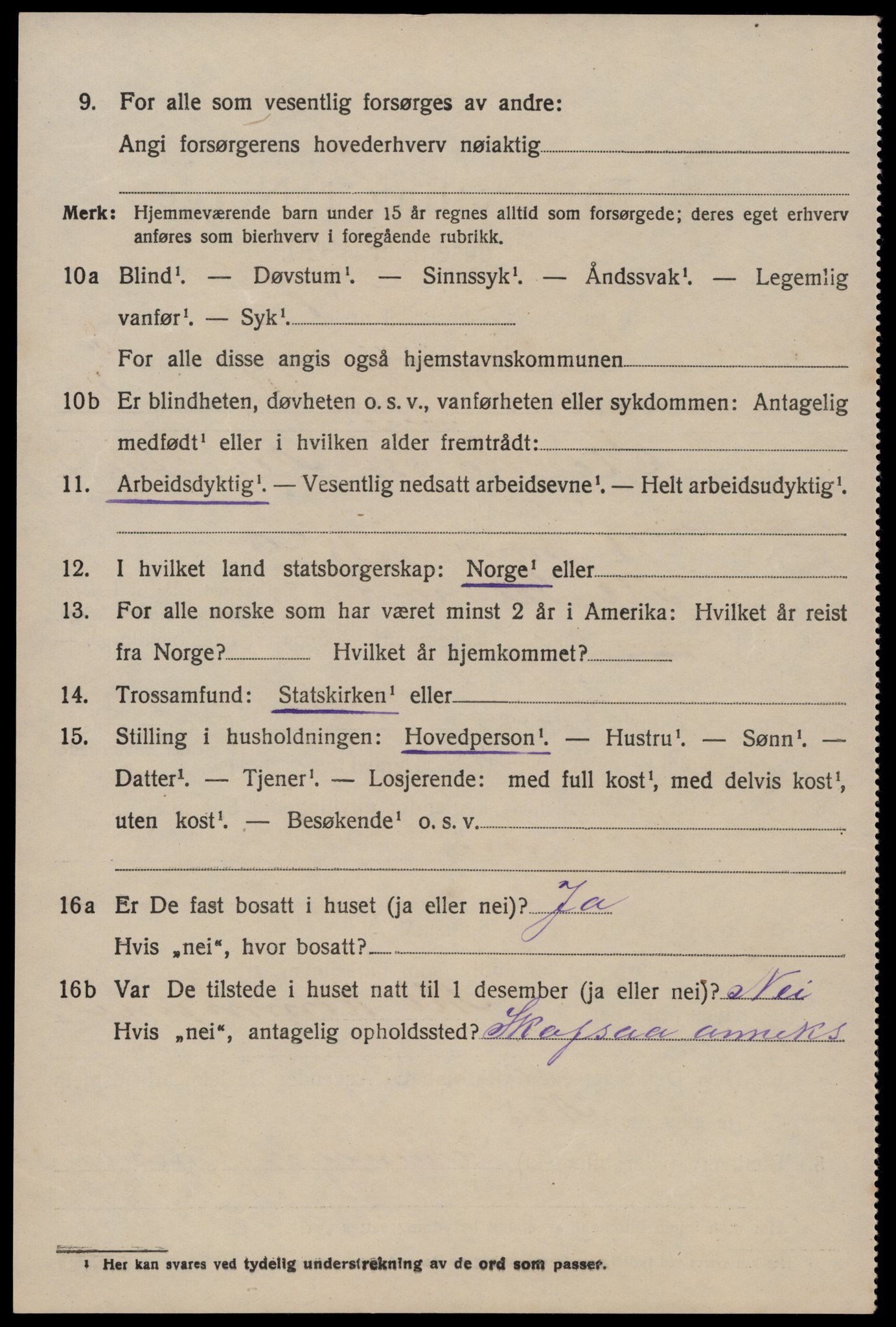 SAKO, 1920 census for Mo, 1920, p. 1087