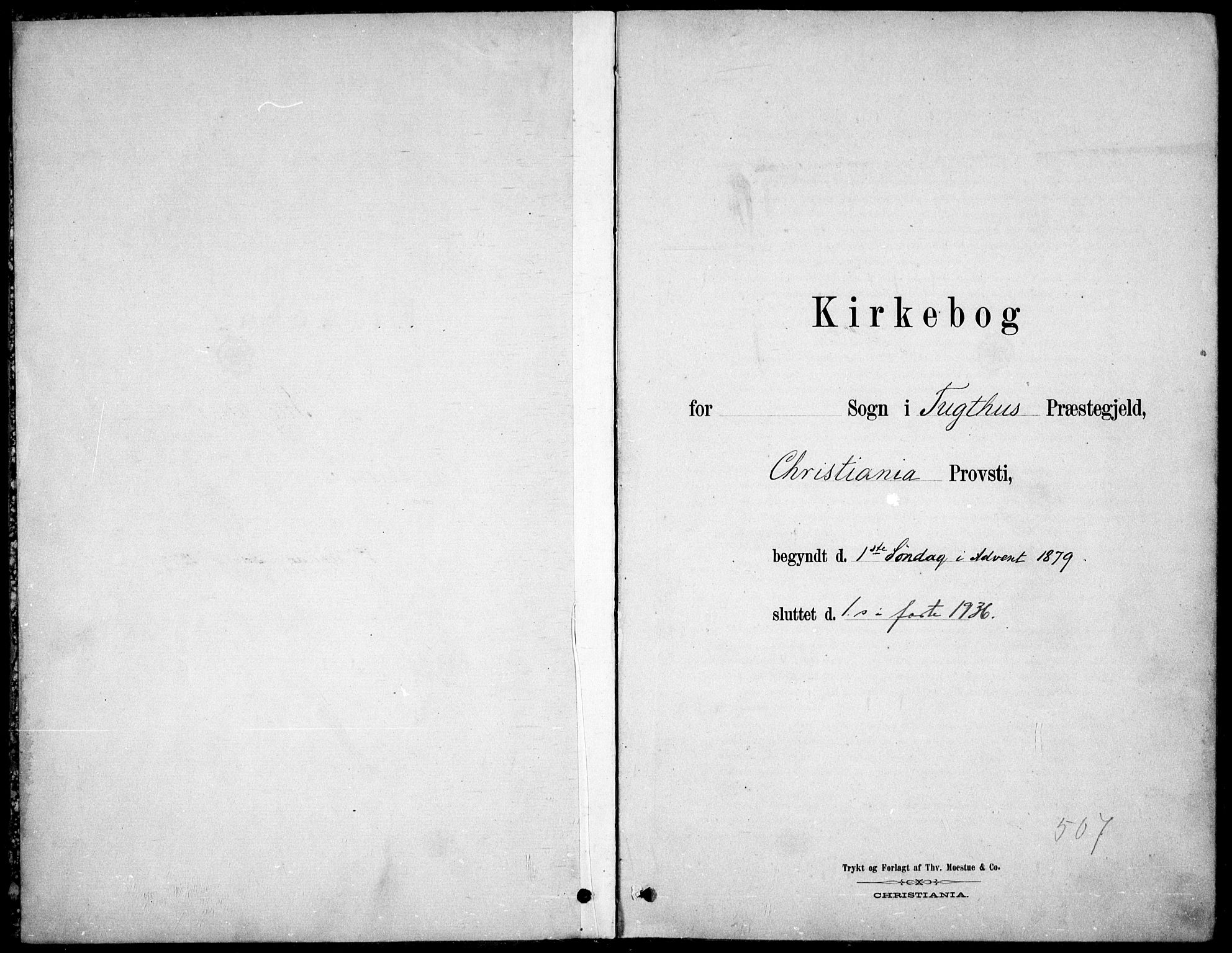 Kristiania tukthusprest Kirkebøker, SAO/A-10881/F/Fa/L0005: Parish register (official) no. 5, 1879-1936