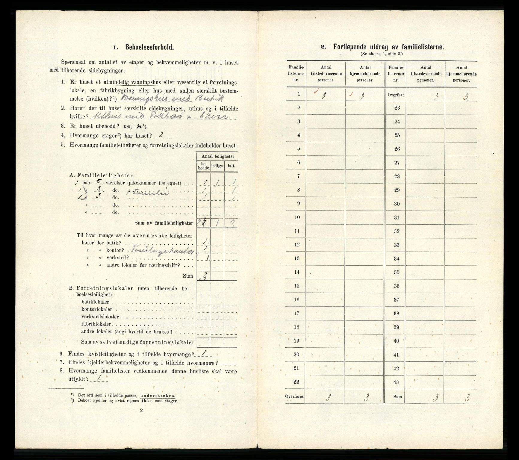 RA, 1910 census for Horten, 1910, p. 6185