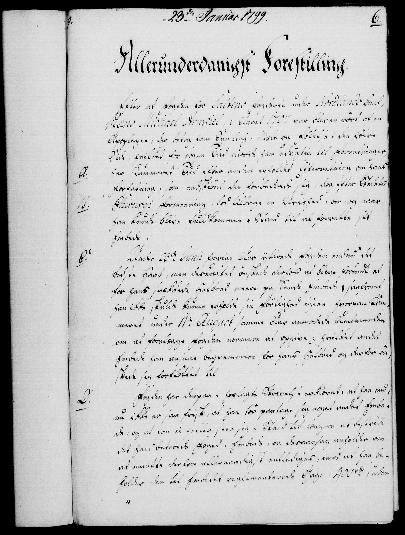 Rentekammeret, Kammerkanselliet, RA/EA-3111/G/Gf/Gfa/L0081: Norsk relasjons- og resolusjonsprotokoll (merket RK 52.81), 1799, p. 65