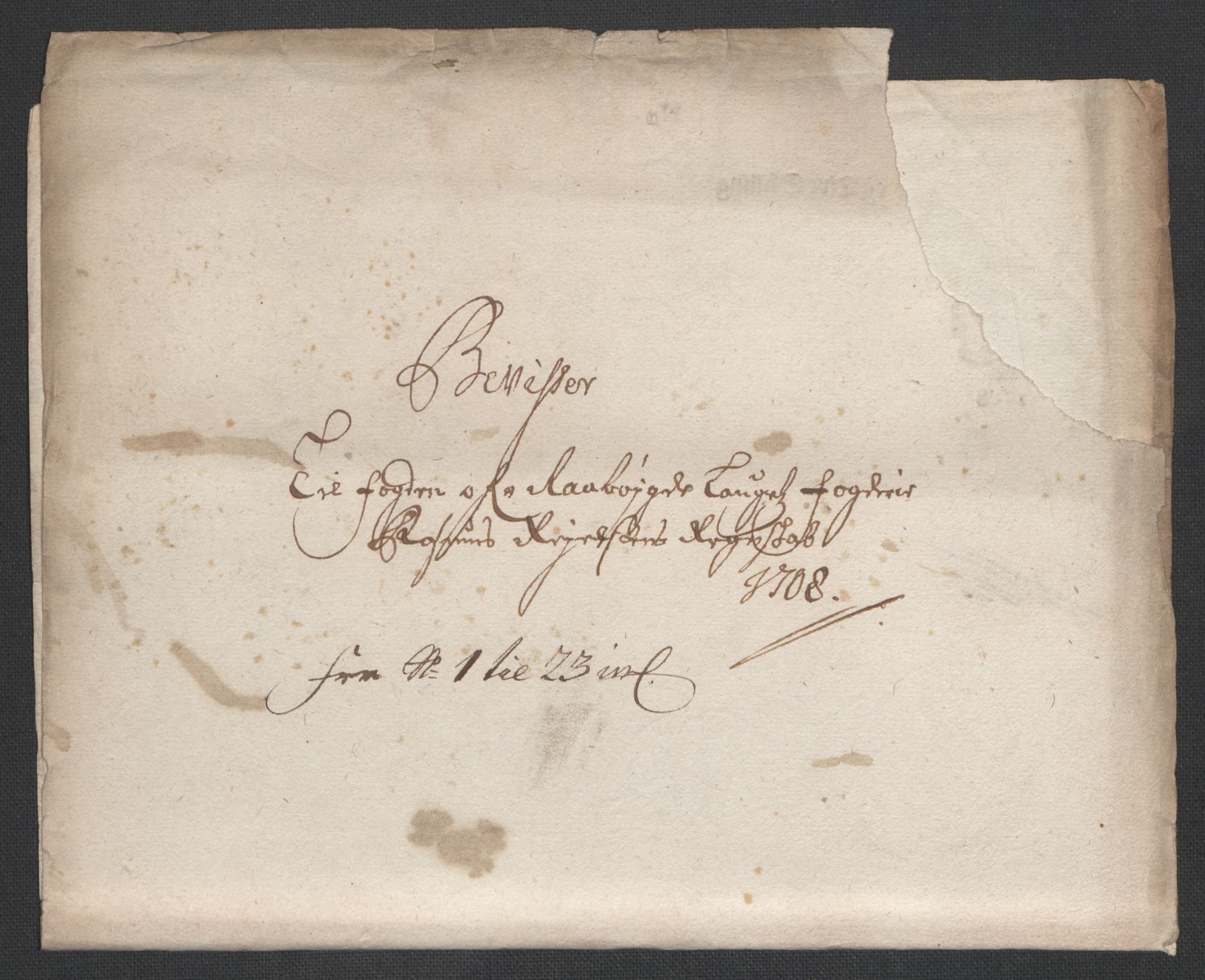 Rentekammeret inntil 1814, Reviderte regnskaper, Fogderegnskap, AV/RA-EA-4092/R40/L2448: Fogderegnskap Råbyggelag, 1706-1708, p. 300