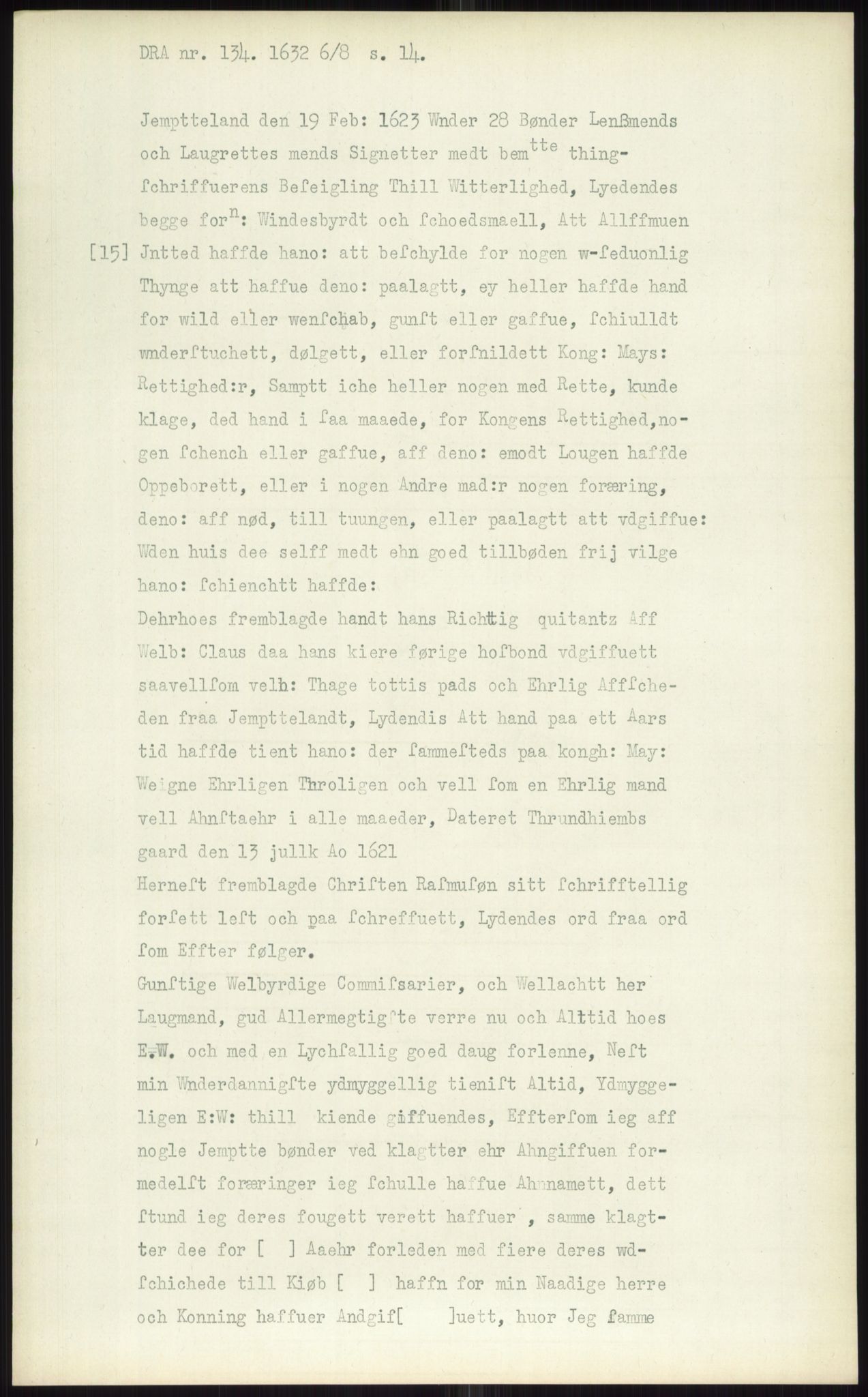 Samlinger til kildeutgivelse, Diplomavskriftsamlingen, AV/RA-EA-4053/H/Ha, p. 3425