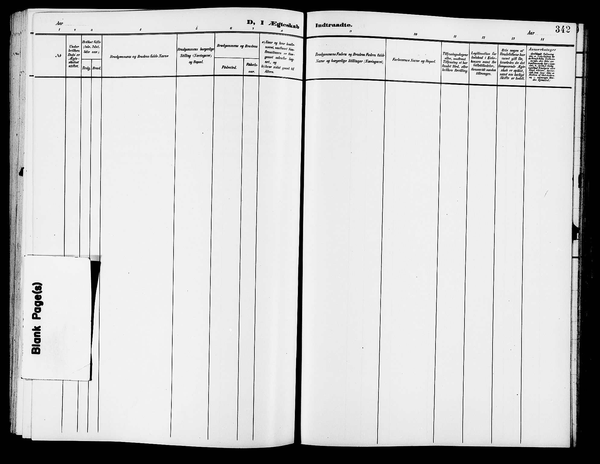 Vang prestekontor, Hedmark, SAH/PREST-008/H/Ha/Hab/L0014: Parish register (copy) no. 14, 1896-1914, p. 342