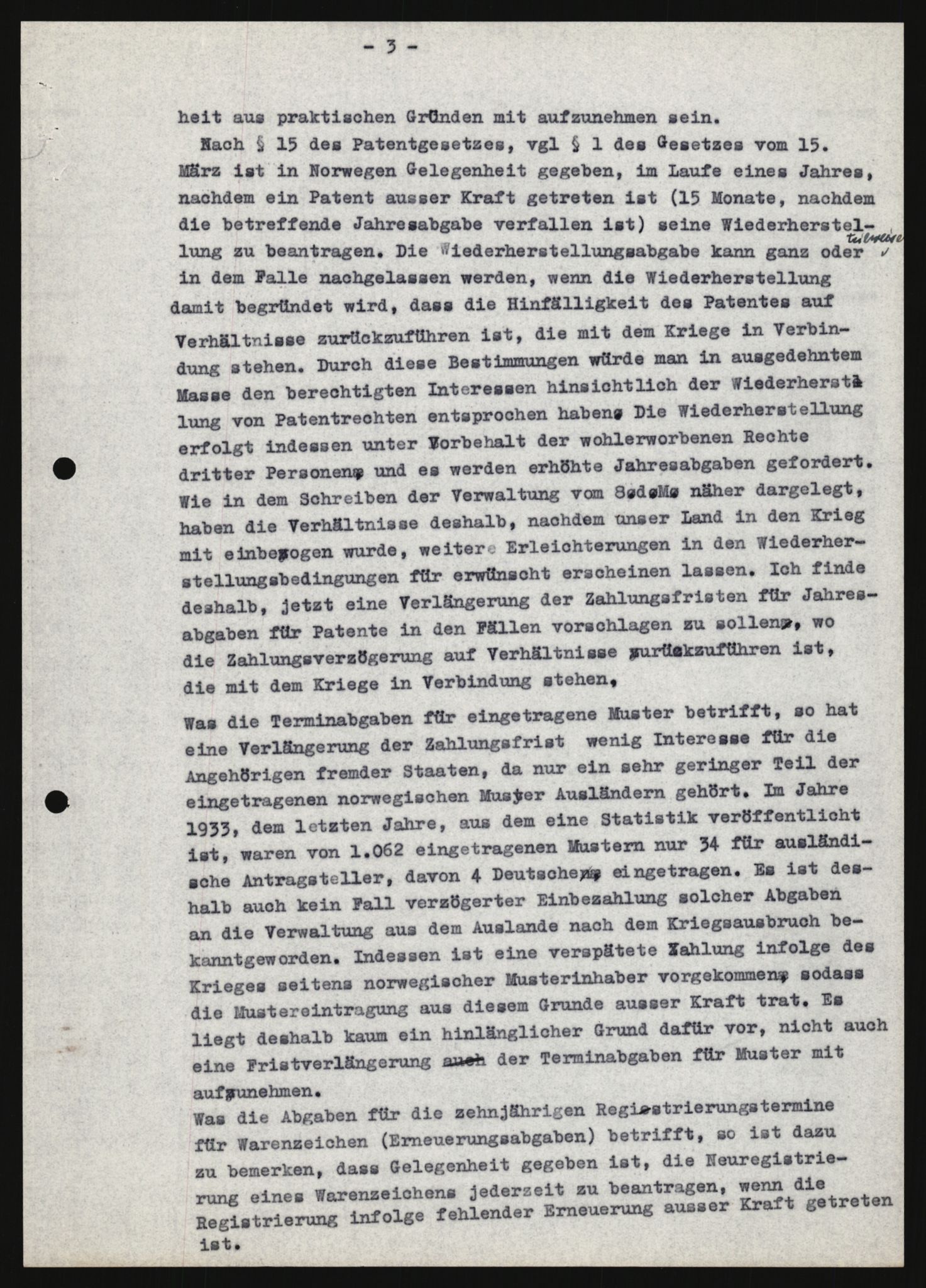 Forsvarets Overkommando. 2 kontor. Arkiv 11.4. Spredte tyske arkivsaker, AV/RA-RAFA-7031/D/Dar/Darb/L0013: Reichskommissariat - Hauptabteilung Vervaltung, 1917-1942, p. 1483