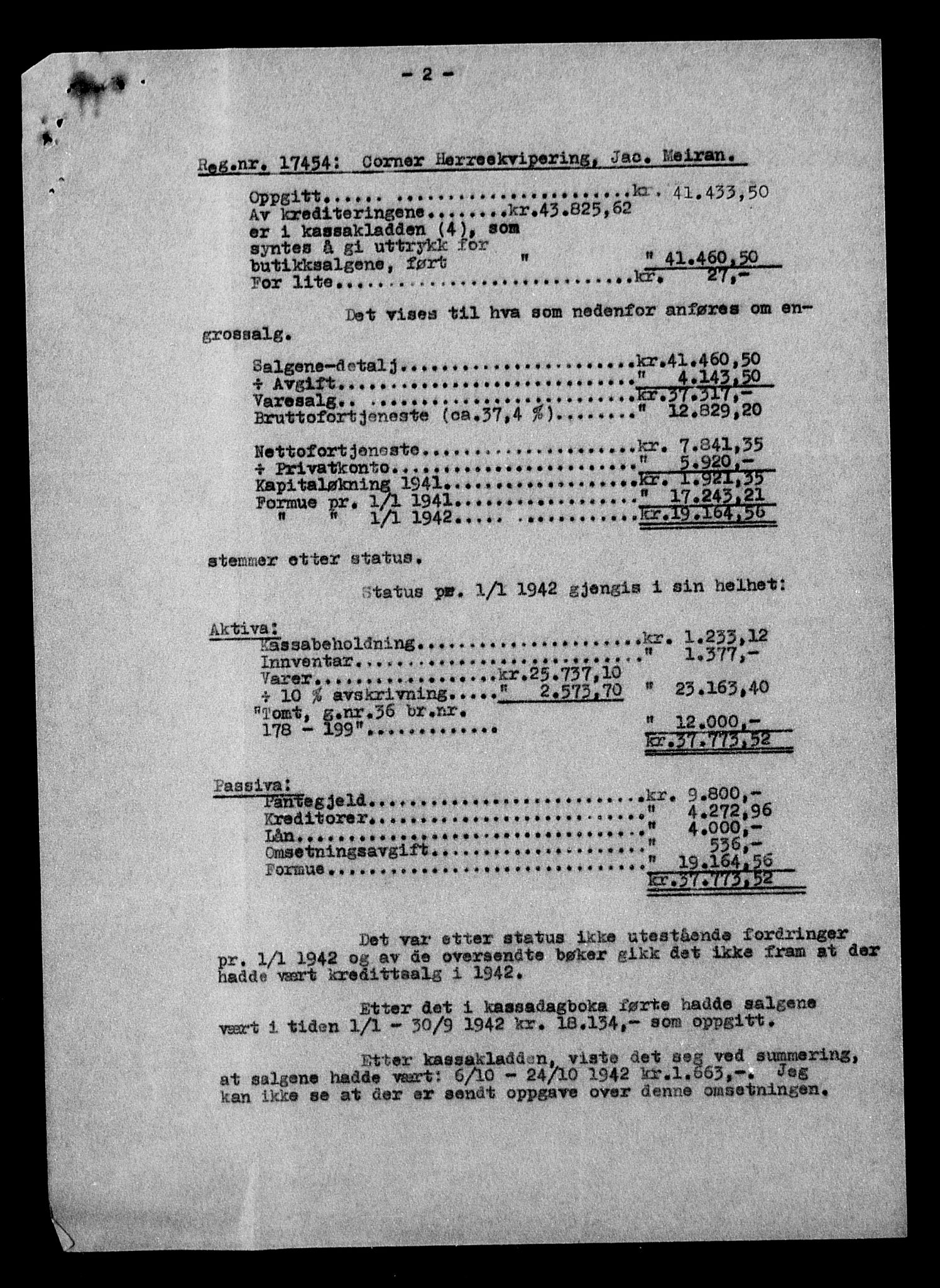 Justisdepartementet, Tilbakeføringskontoret for inndratte formuer, AV/RA-S-1564/H/Hc/Hcc/L0929: --, 1945-1947, p. 217