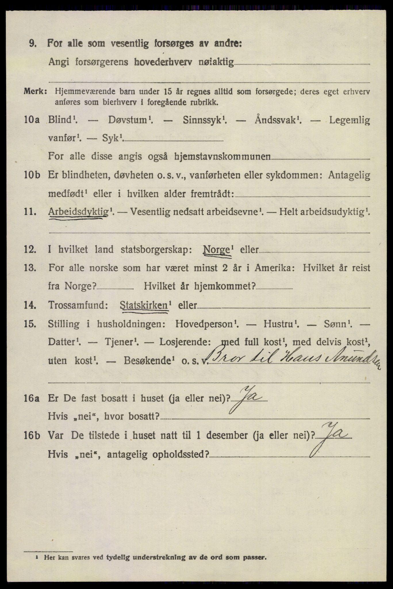 SAKO, 1920 census for Hedrum, 1920, p. 8016