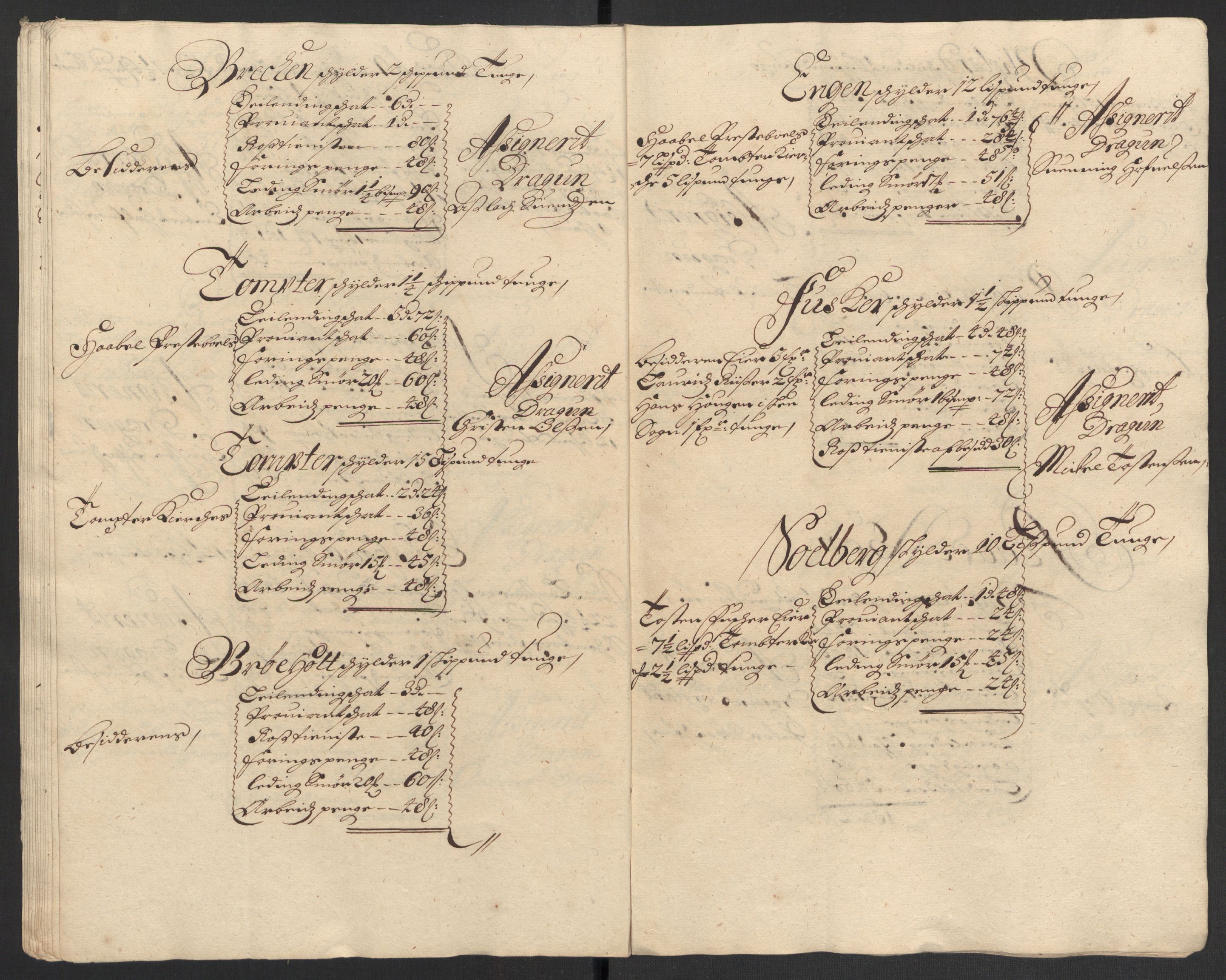 Rentekammeret inntil 1814, Reviderte regnskaper, Fogderegnskap, AV/RA-EA-4092/R04/L0125: Fogderegnskap Moss, Onsøy, Tune, Veme og Åbygge, 1697, p. 109