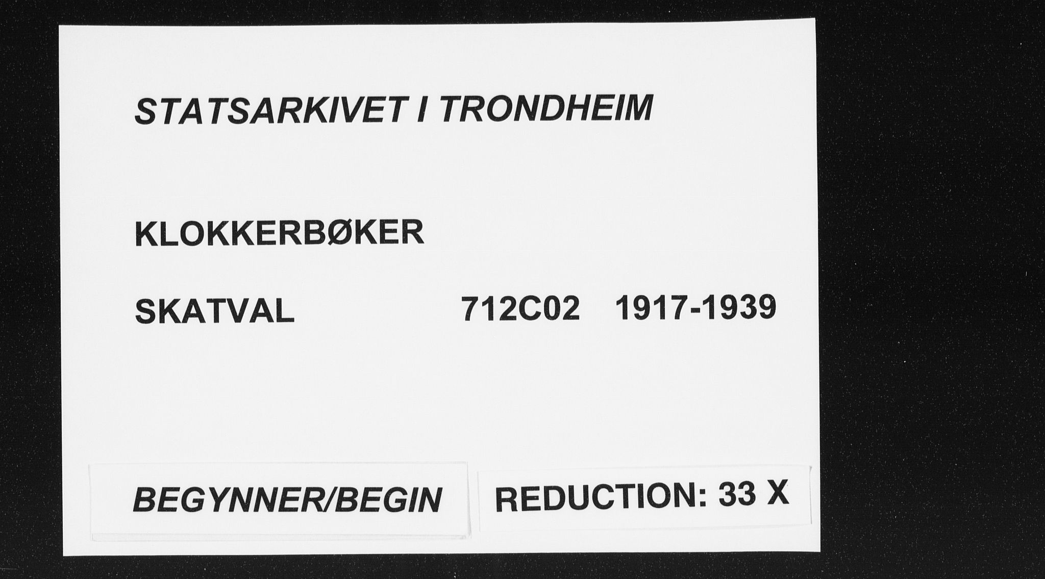 Ministerialprotokoller, klokkerbøker og fødselsregistre - Nord-Trøndelag, AV/SAT-A-1458/712/L0104: Parish register (copy) no. 712C02, 1917-1939