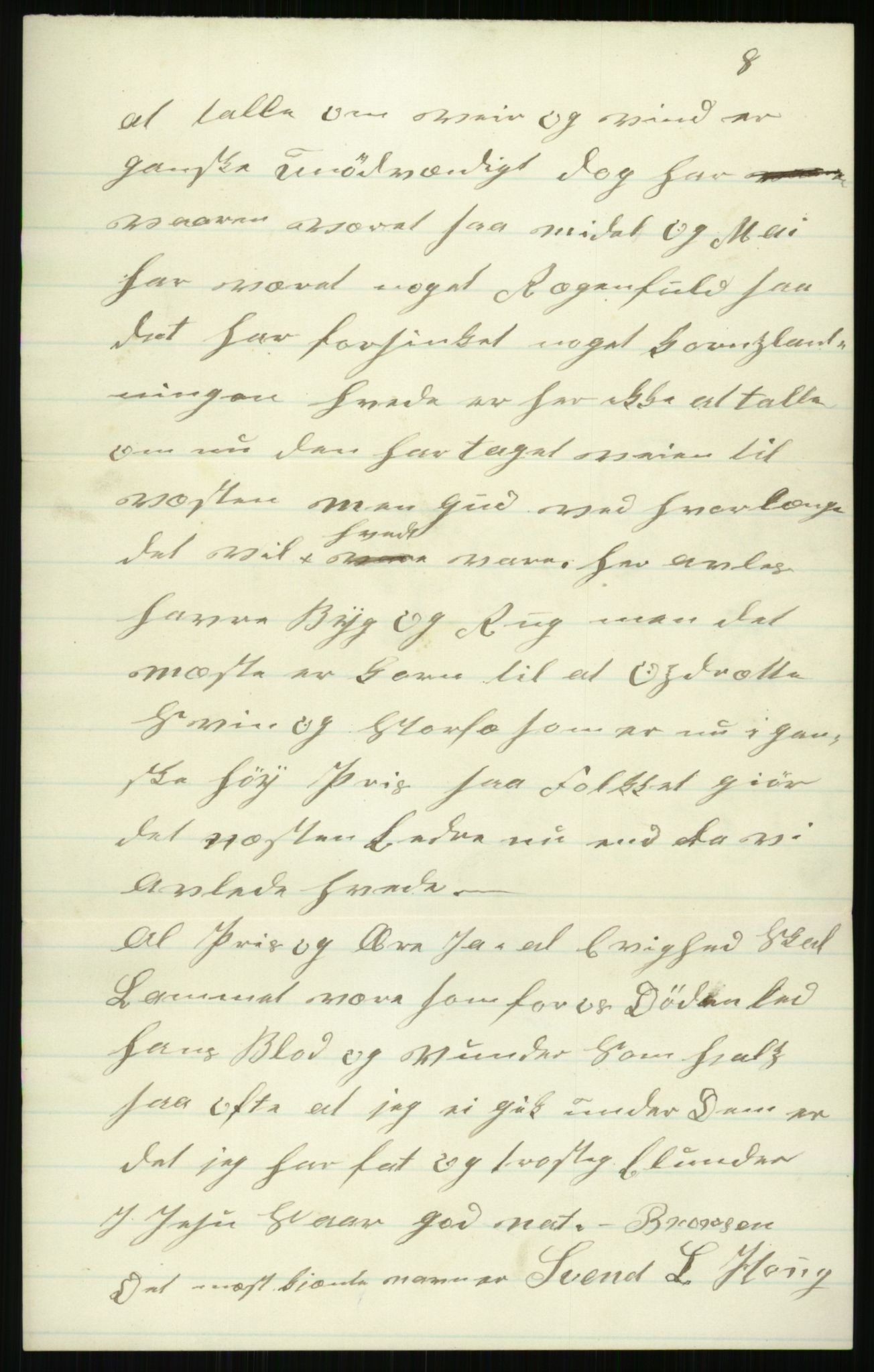 Samlinger til kildeutgivelse, Amerikabrevene, AV/RA-EA-4057/F/L0019: Innlån fra Buskerud: Fonnem - Kristoffersen, 1838-1914, p. 178