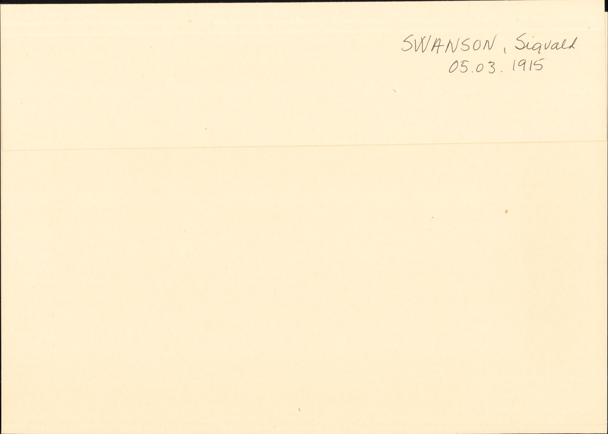 Forsvaret, Forsvarets overkommando/Luftforsvarsstaben, AV/RA-RAFA-4079/P/Pa/L0044: Personellpapirer, 1915, p. 2