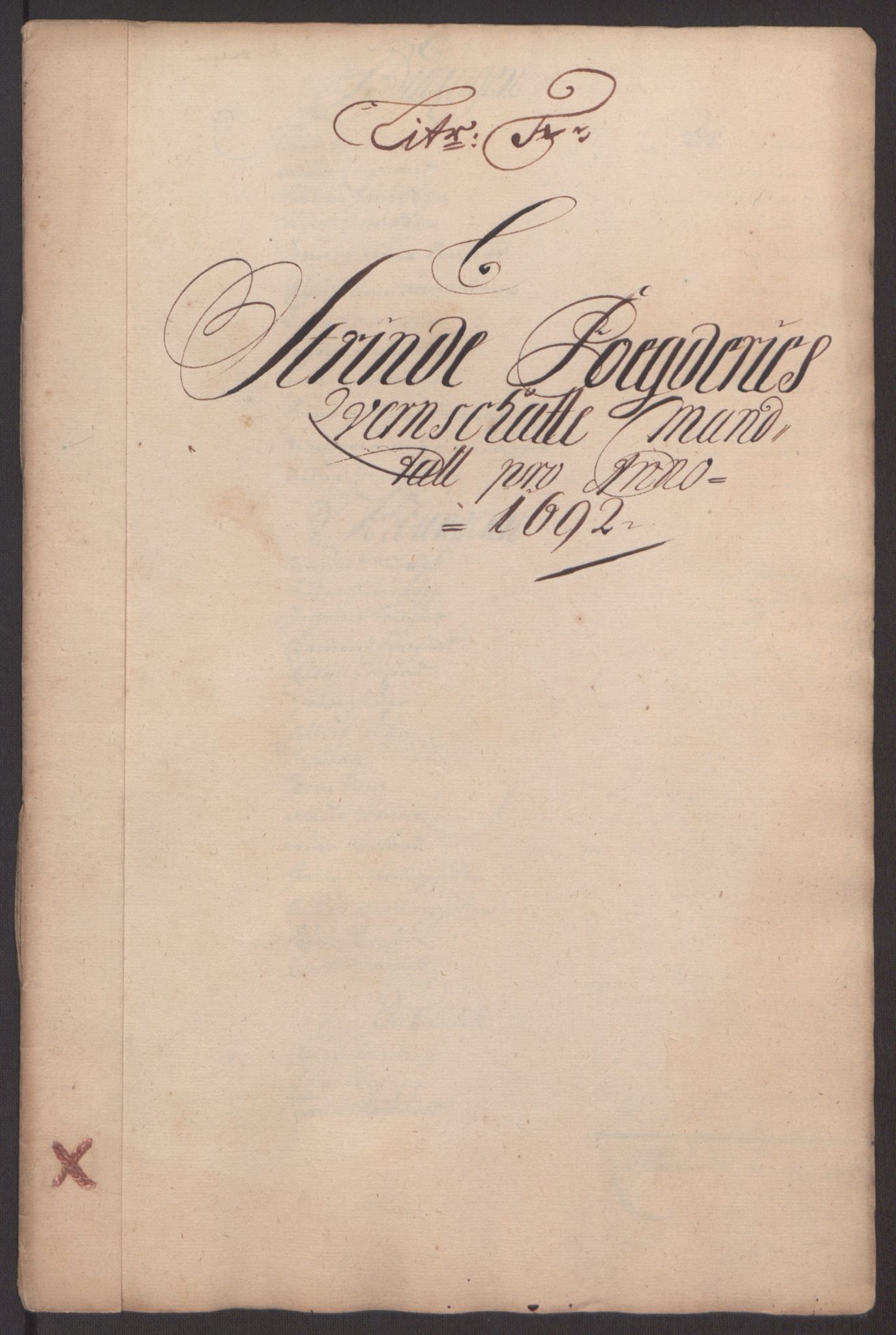 Rentekammeret inntil 1814, Reviderte regnskaper, Fogderegnskap, RA/EA-4092/R61/L4103: Fogderegnskap Strinda og Selbu, 1691-1692, p. 292