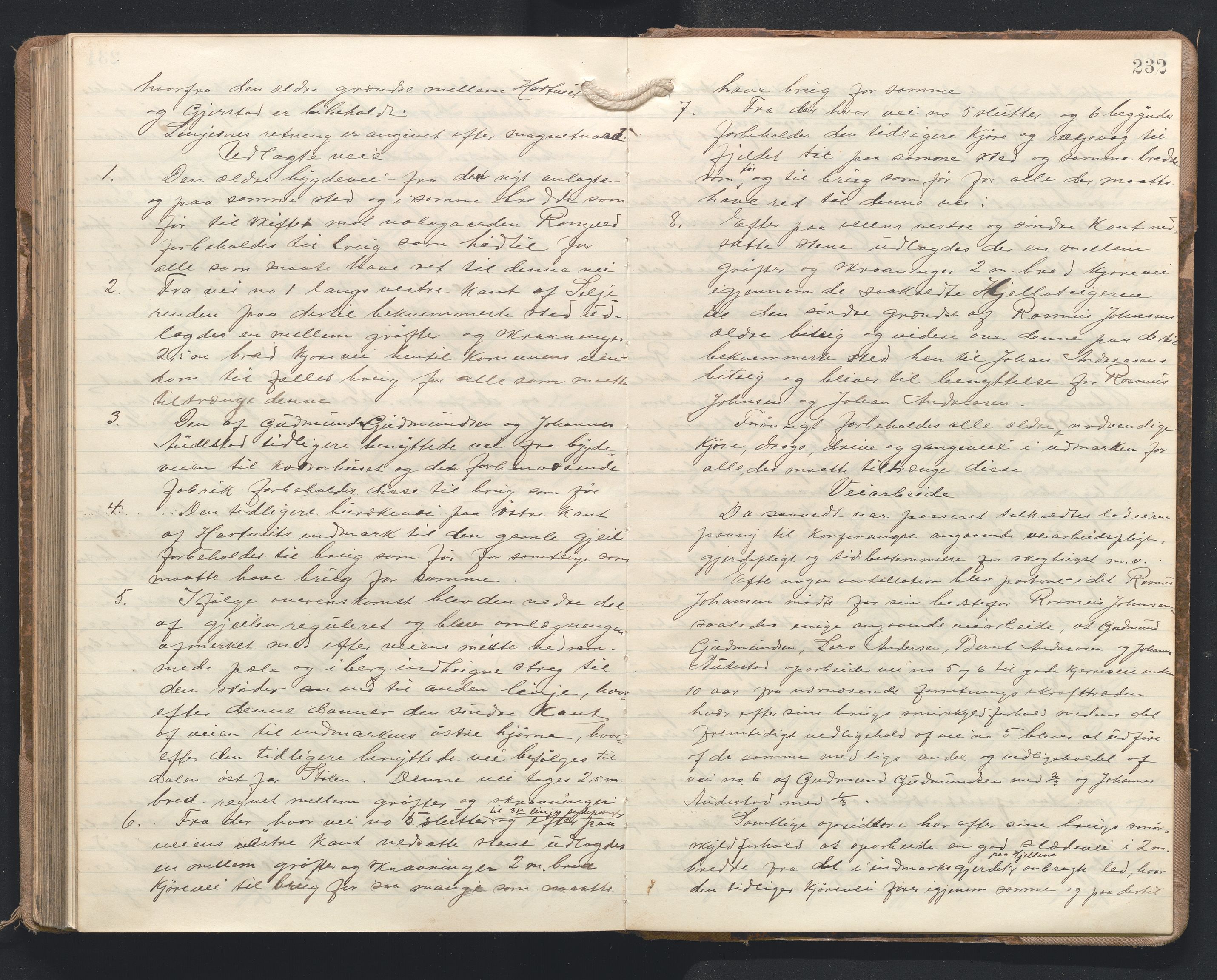 Hordaland jordskiftedøme - I Nordhordland jordskiftedistrikt, AV/SAB-A-6801/A/Aa/L0020: Forhandlingsprotokoll, 1913-1919, p. 231b-232a