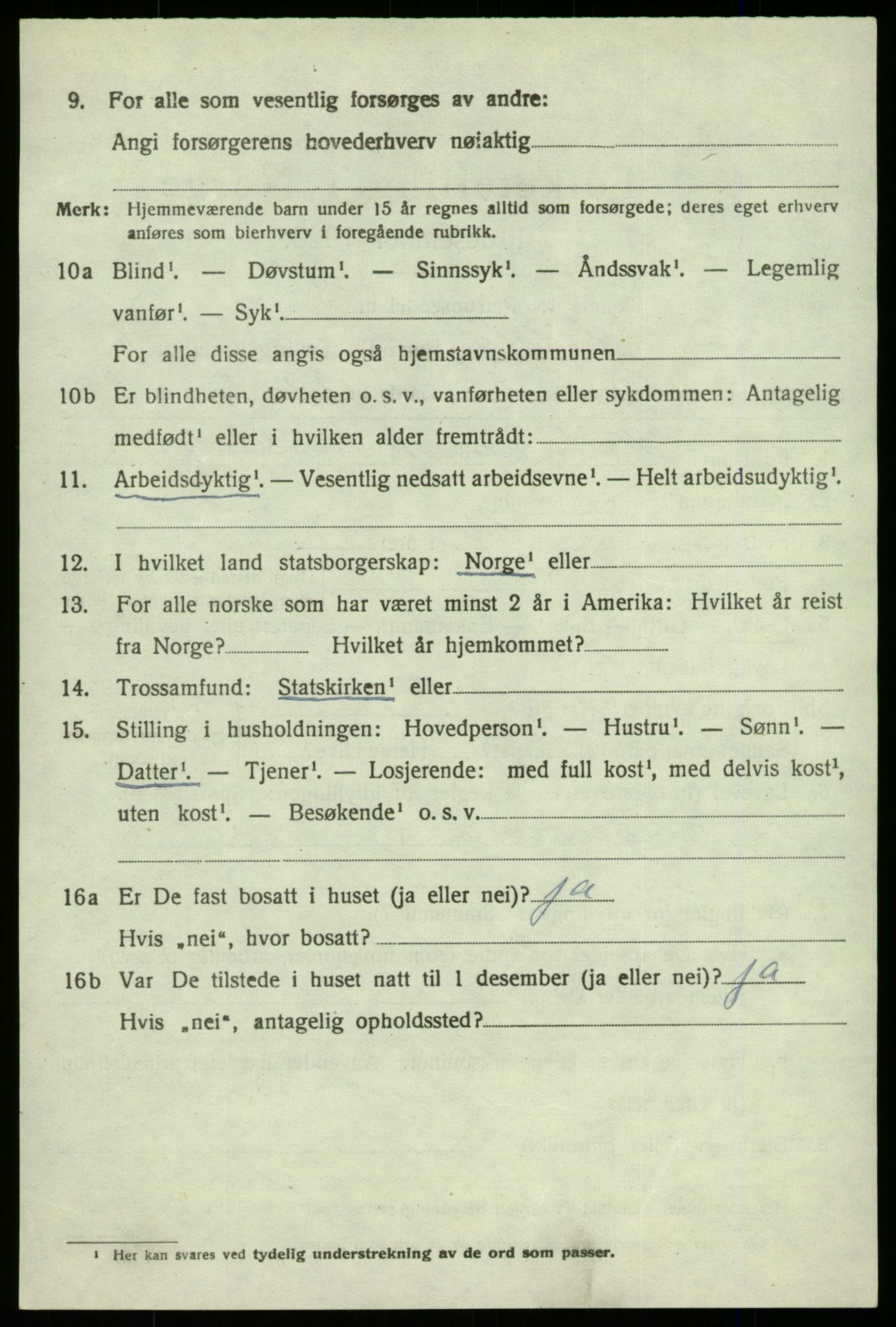 SAB, 1920 census for Herdla, 1920, p. 4704