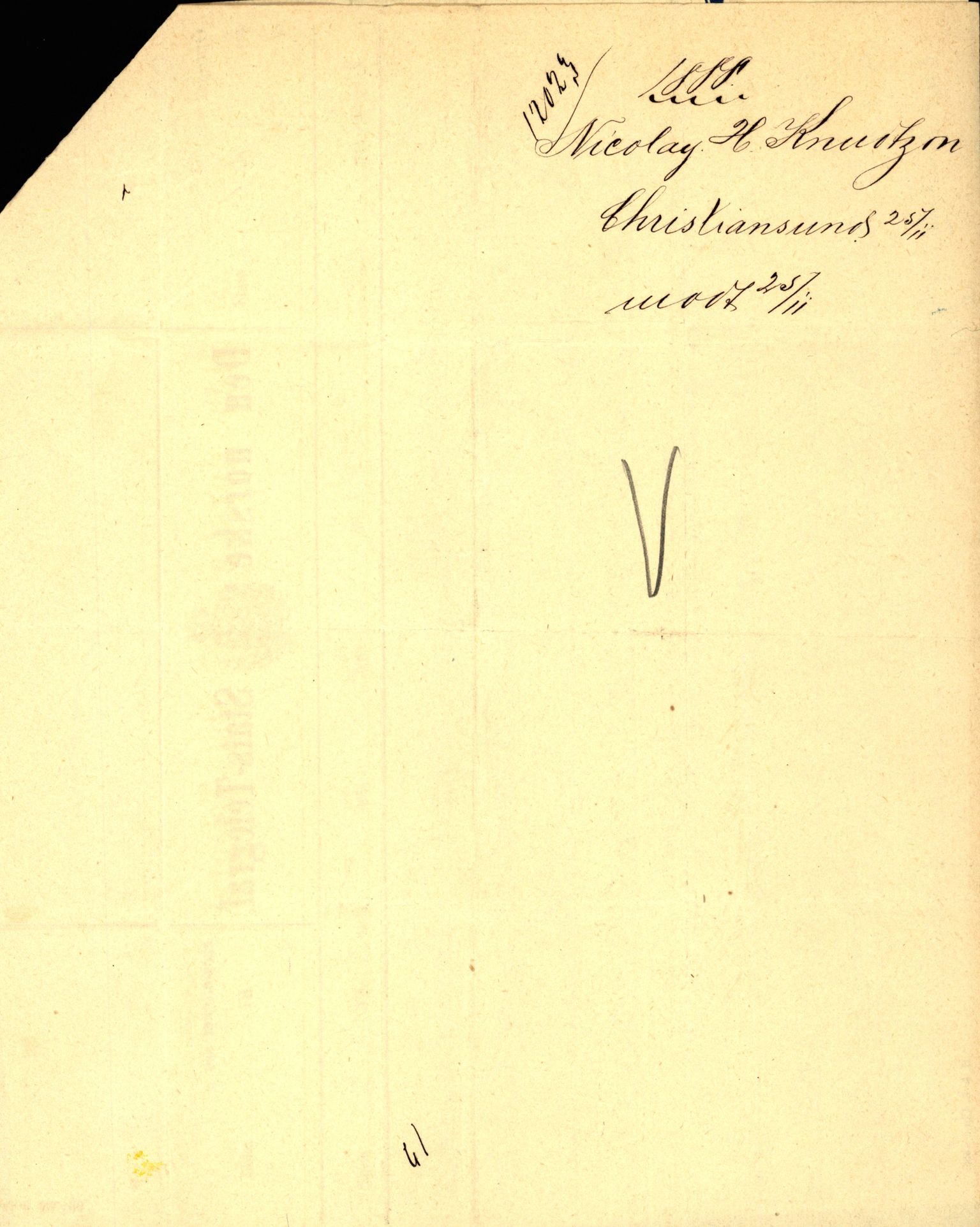 Pa 63 - Østlandske skibsassuranceforening, VEMU/A-1079/G/Ga/L0022/0004: Havaridokumenter / Try, Tre Brødre, Vidar, Elisa, Dagny, 1888, p. 105