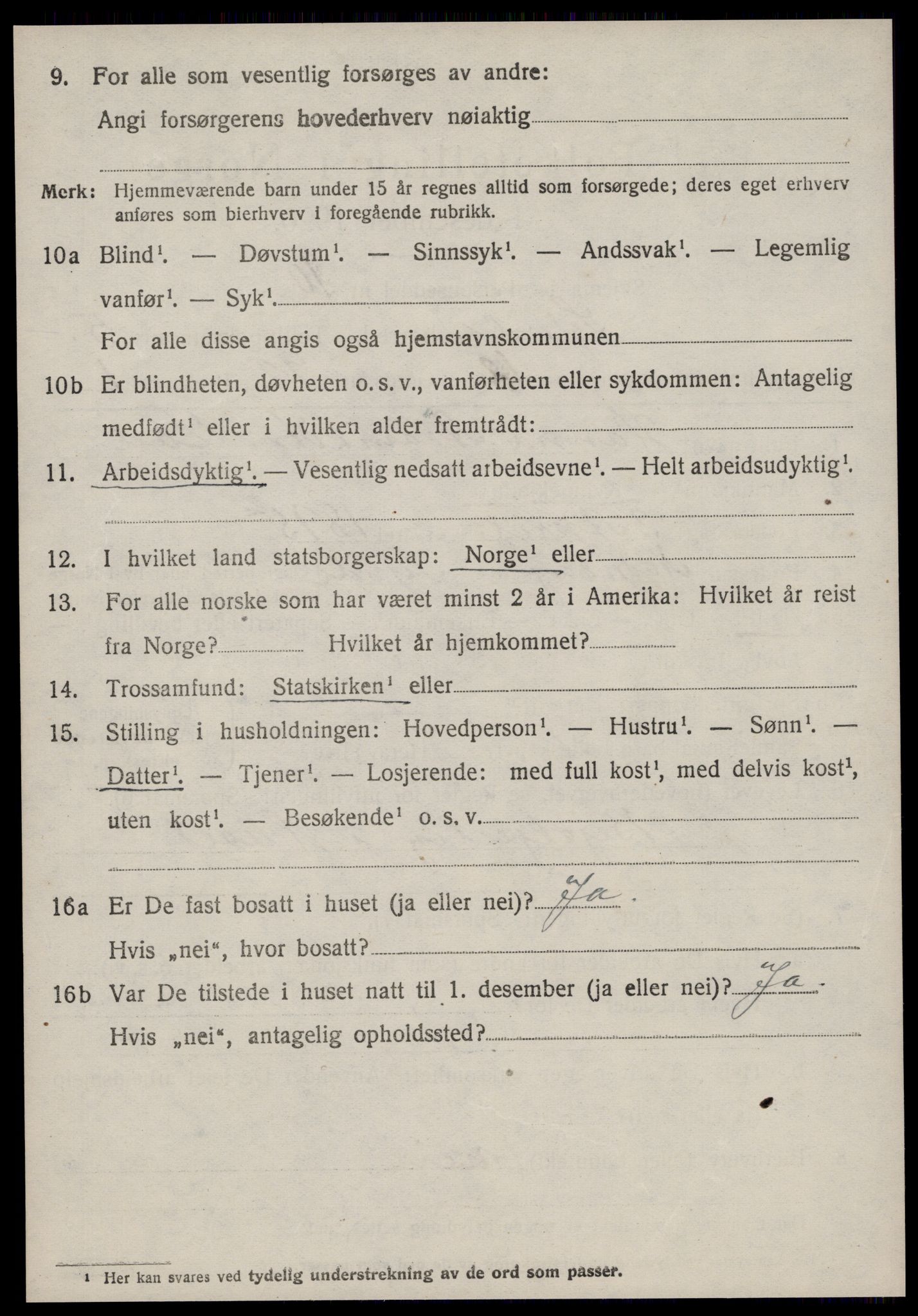 SAT, 1920 census for Syvde, 1920, p. 2015