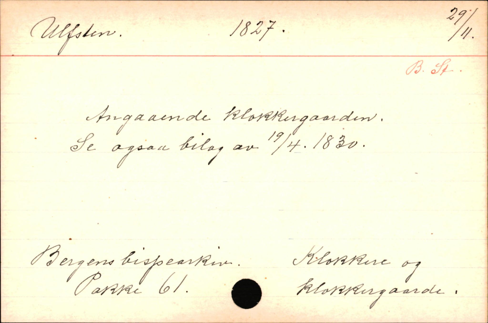Haugen, Johannes - lærer, AV/SAB-SAB/PA-0036/01/L0001: Om klokkere og lærere, 1521-1904, p. 10625