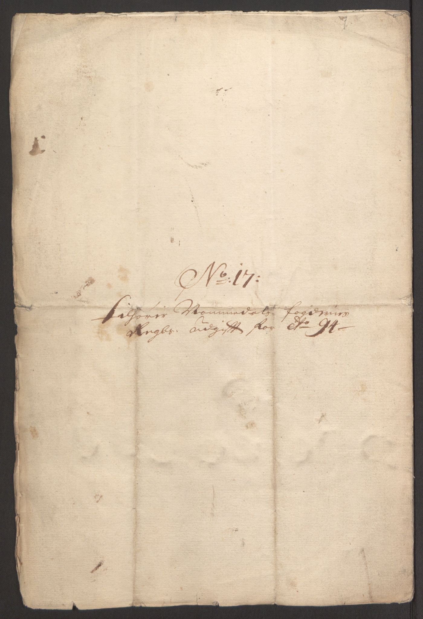 Rentekammeret inntil 1814, Reviderte regnskaper, Fogderegnskap, RA/EA-4092/R64/L4424: Fogderegnskap Namdal, 1692-1695, p. 446