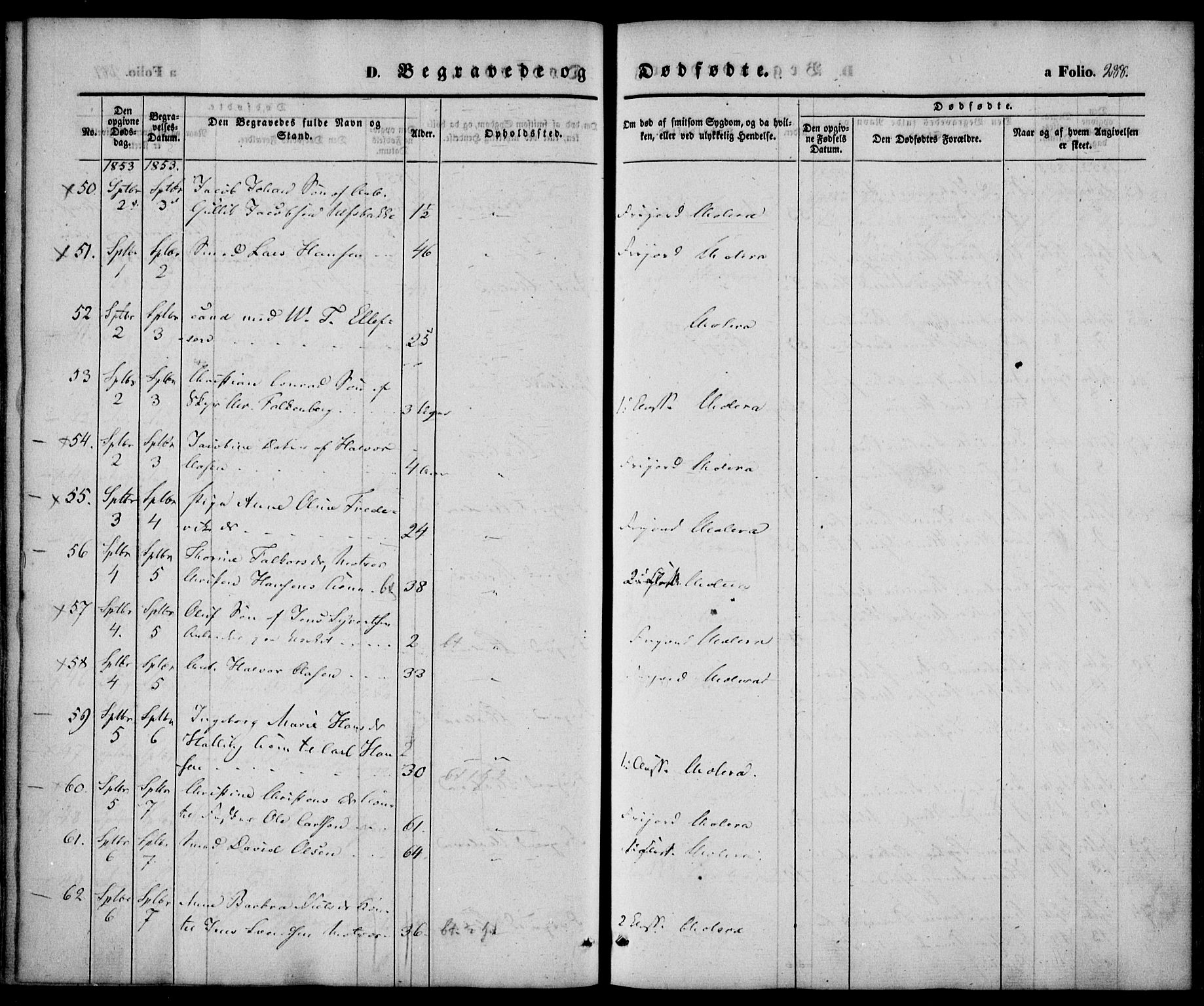 Larvik kirkebøker, SAKO/A-352/F/Fb/L0003: Parish register (official) no. II 3, 1842-1856, p. 288