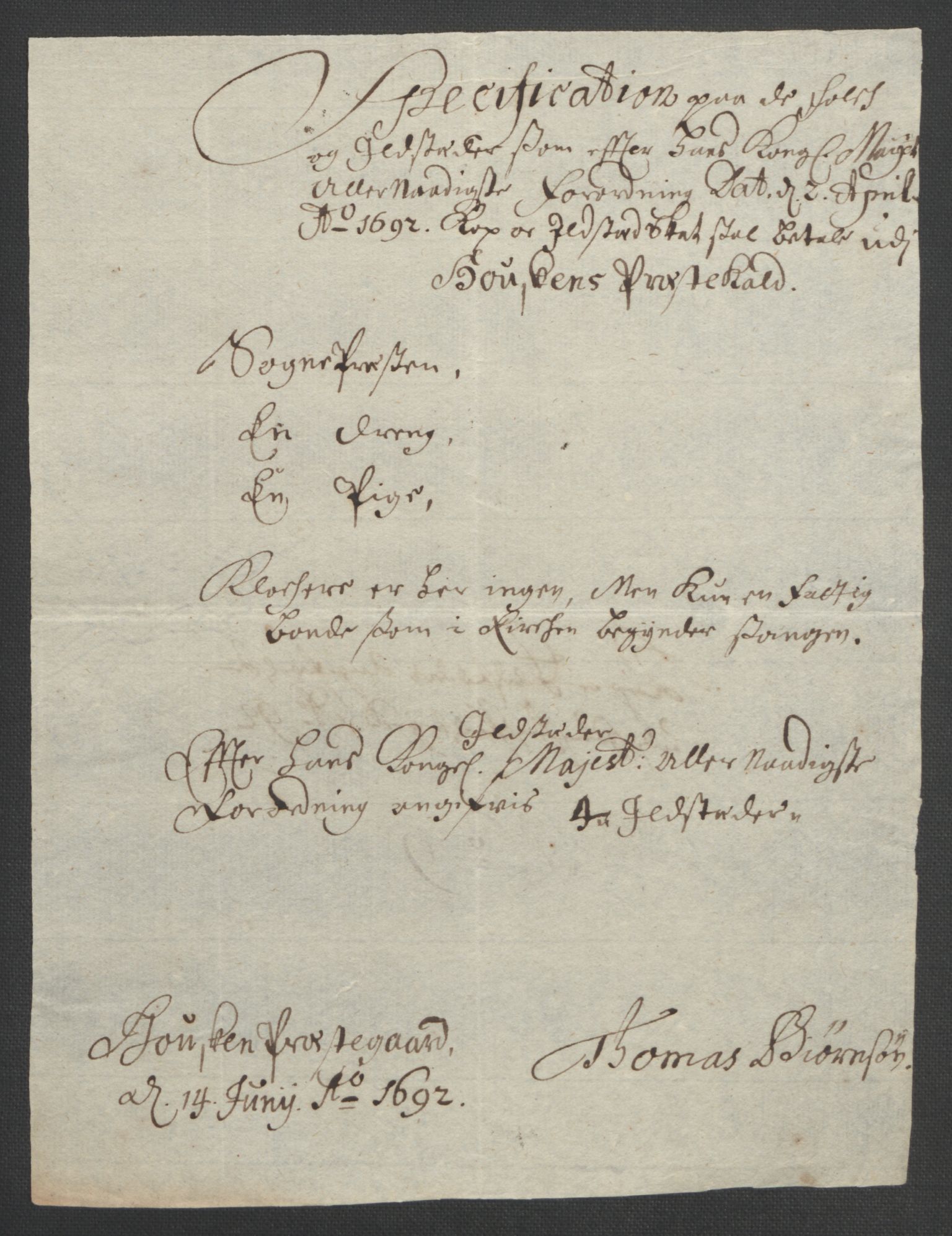 Rentekammeret inntil 1814, Reviderte regnskaper, Fogderegnskap, AV/RA-EA-4092/R47/L2856: Fogderegnskap Ryfylke, 1689-1693, p. 479