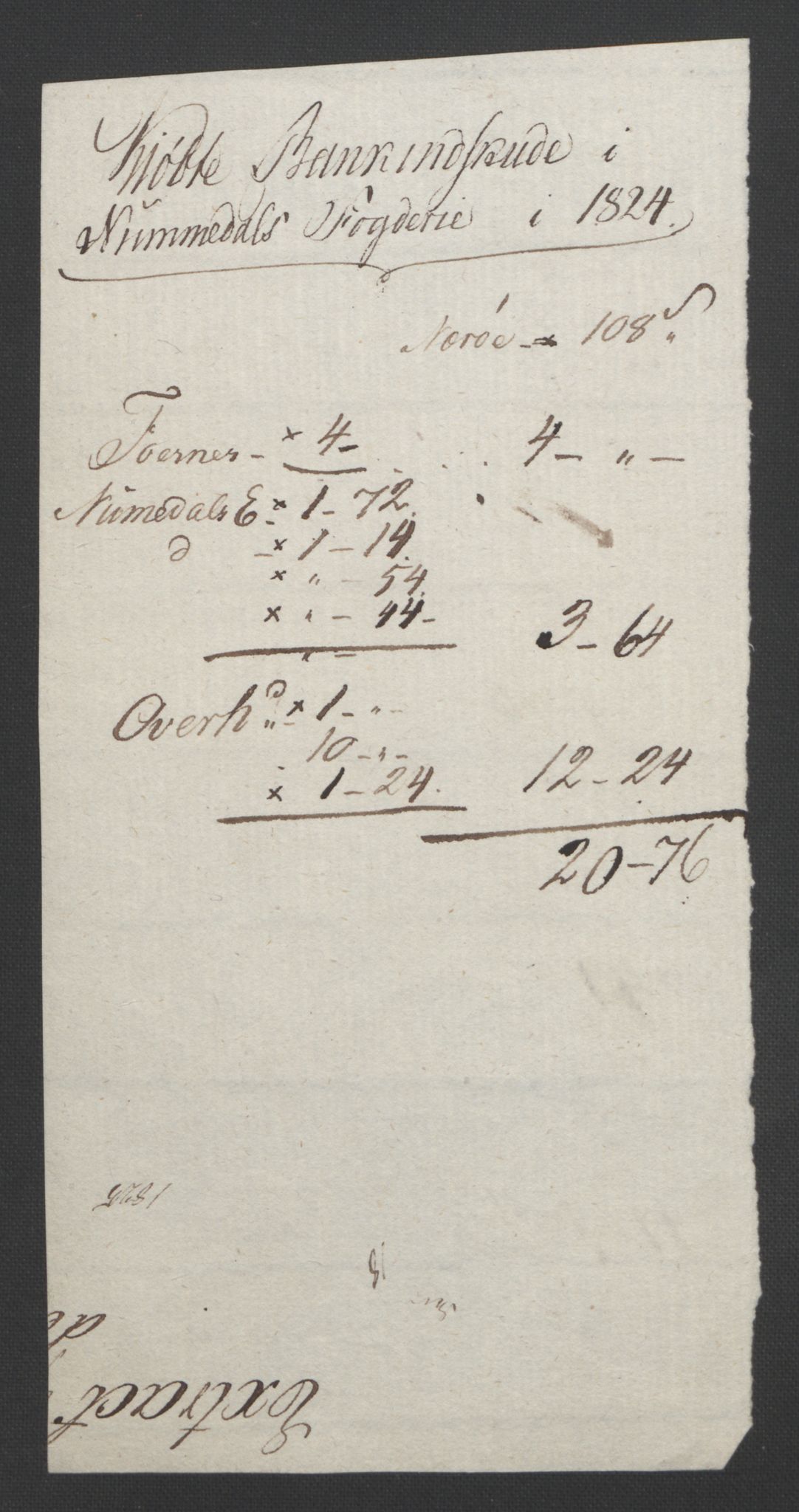 Sølvskatten 1816, NOBA/SOLVSKATTEN/A/L0053: Bind 54: Namdal fogderi, 1816-1822, p. 64