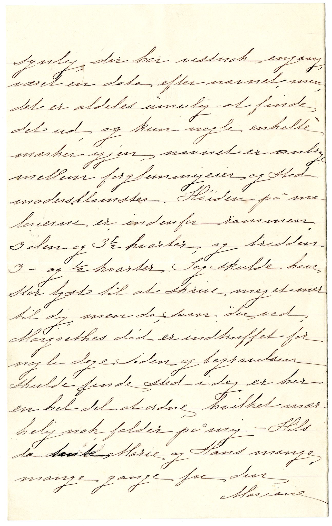 Diderik Maria Aalls brevsamling, NF/Ark-1023/F/L0001: D.M. Aalls brevsamling. A - B, 1738-1889, p. 233