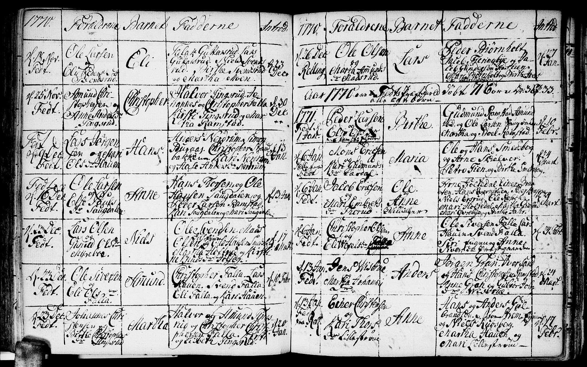 Fet prestekontor Kirkebøker, AV/SAO-A-10370a/F/Fa/L0004: Parish register (official) no. I 4, 1751-1773, p. 131