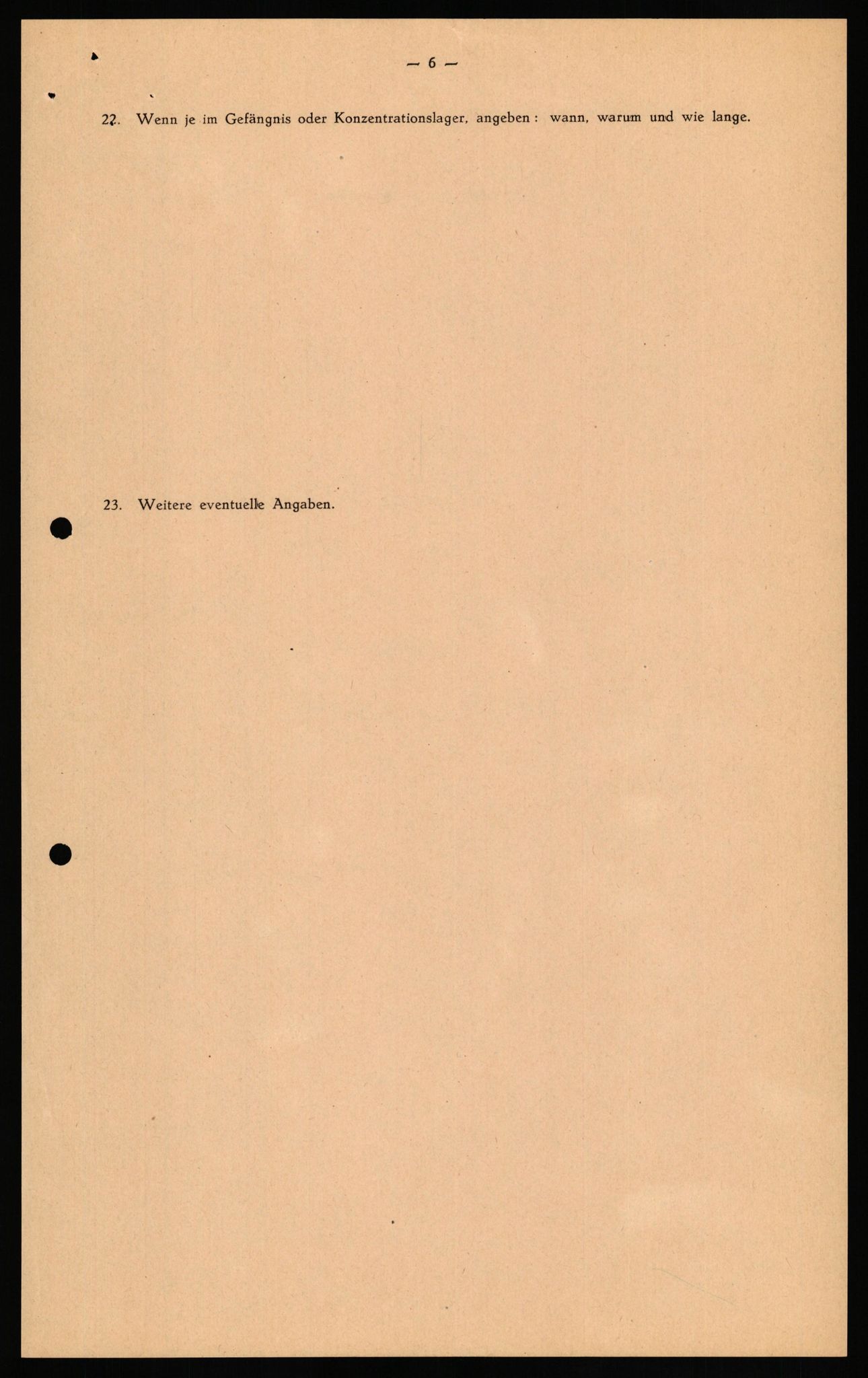 Forsvaret, Forsvarets overkommando II, AV/RA-RAFA-3915/D/Db/L0027: CI Questionaires. Tyske okkupasjonsstyrker i Norge. Tyskere., 1945-1946, p. 94