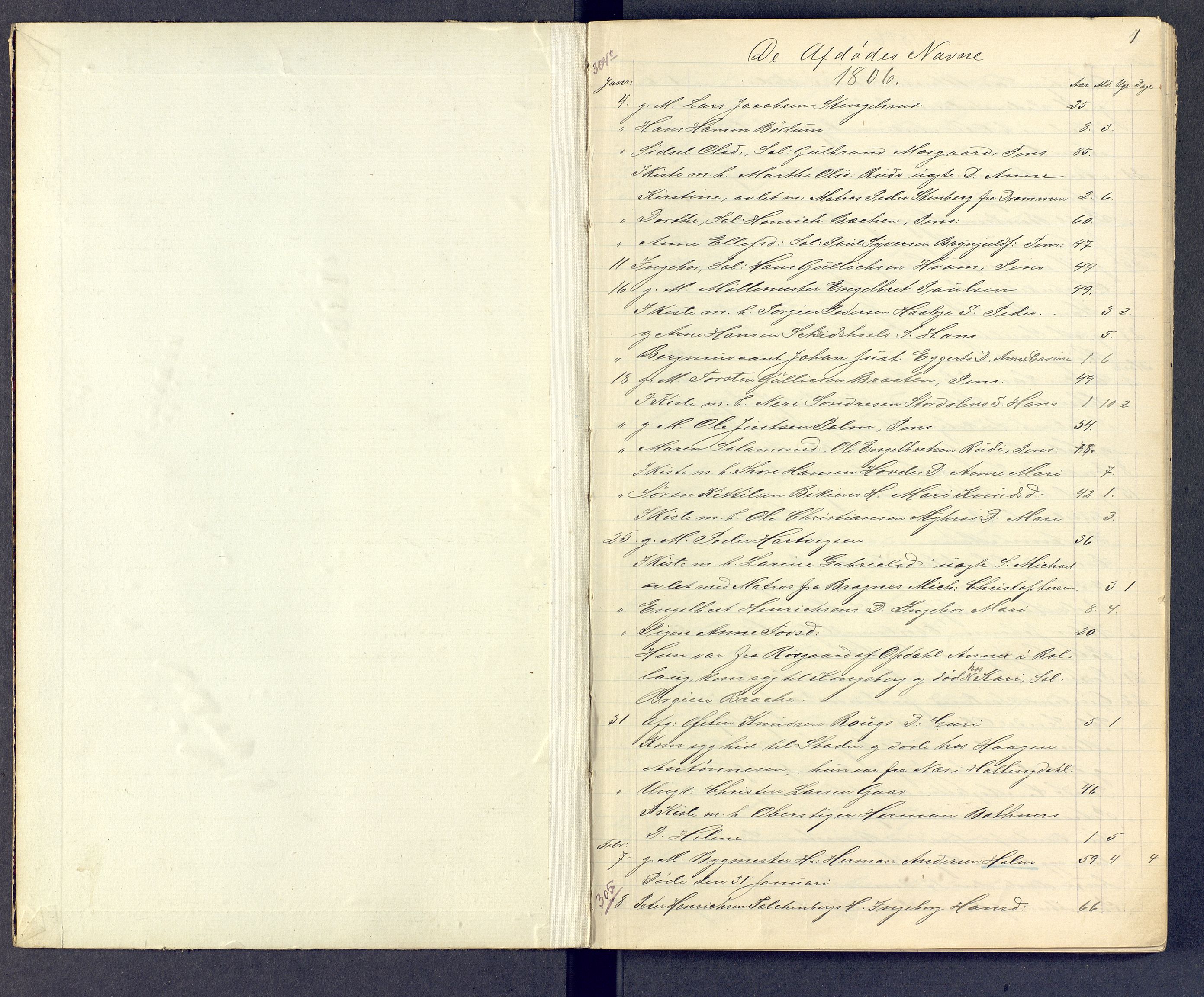 Kongsberg kirkebøker, SAKO/A-22/G/Ga/L0000e: Parish register (copy) no. 0e, 1795-1816, p. 0-1