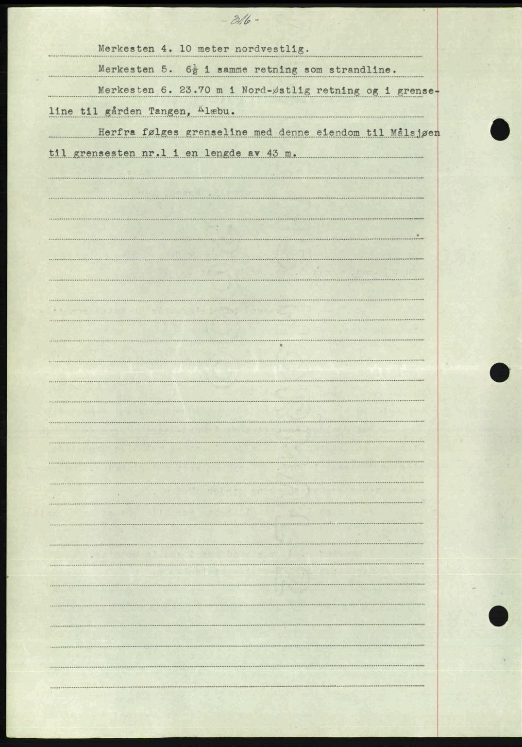 Gauldal sorenskriveri, SAT/A-0014/1/2/2C: Mortgage book no. A2, 1946-1946, Diary no: : 460/1946