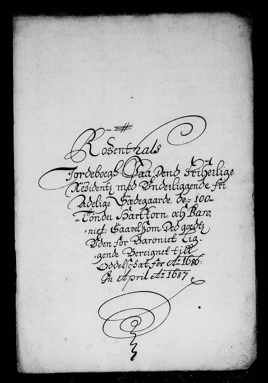 Rentekammeret inntil 1814, Reviderte regnskaper, Stiftamtstueregnskaper, Bergen stiftamt, RA/EA-6043/R/Rc/L0082: Bergen stiftamt, 1686