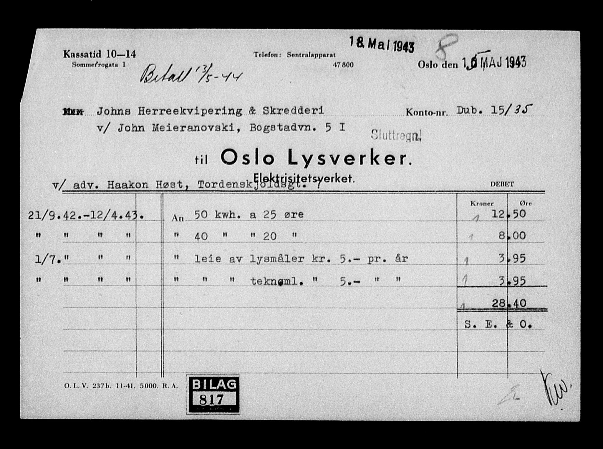 Justisdepartementet, Tilbakeføringskontoret for inndratte formuer, AV/RA-S-1564/H/Hc/Hcc/L0963: --, 1945-1947, p. 45