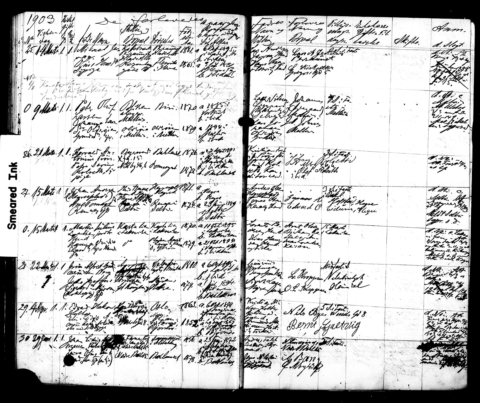 Ministerialprotokoller, klokkerbøker og fødselsregistre - Sør-Trøndelag, AV/SAT-A-1456/604/L0192: Parish register (official) no. 604A13, 1901-1906