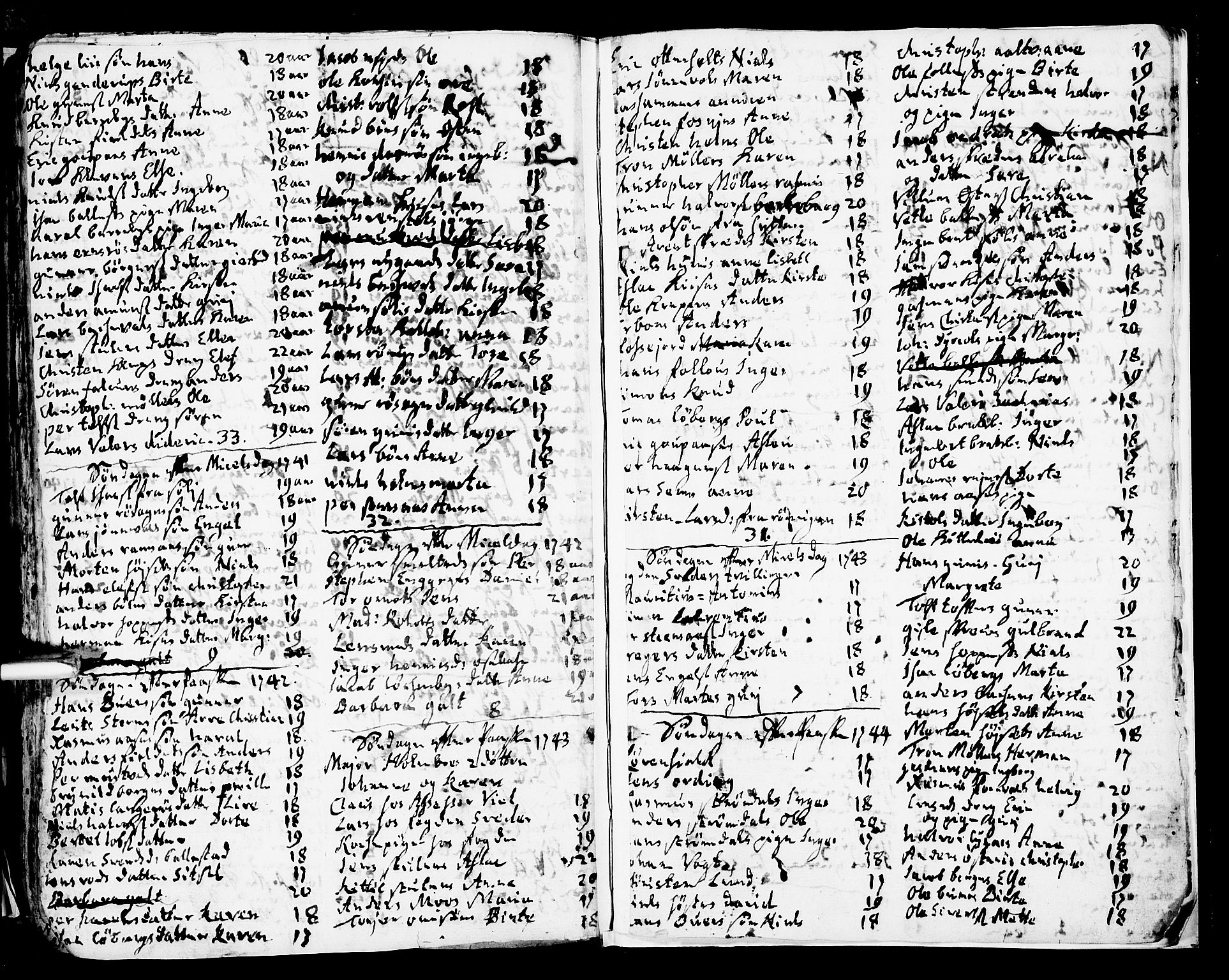 Gjerpen kirkebøker, SAKO/A-265/F/Fa/L0001: Parish register (official) no. I 1, 1681-1746