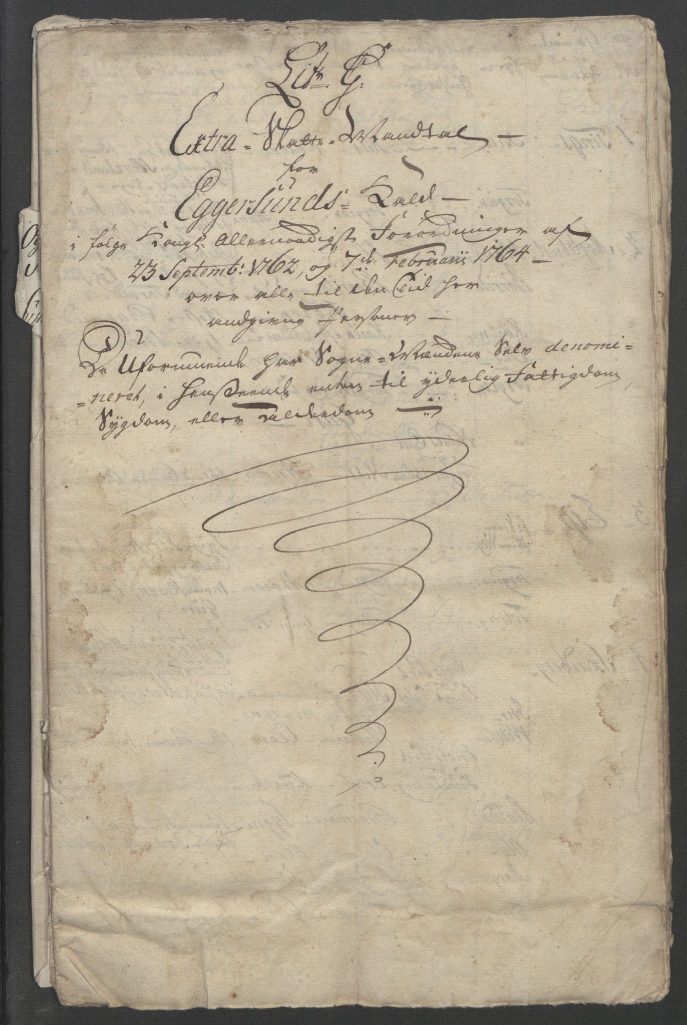 Rentekammeret inntil 1814, Reviderte regnskaper, Fogderegnskap, RA/EA-4092/R46/L2835: Ekstraskatten Jæren og Dalane, 1762-1764, p. 250