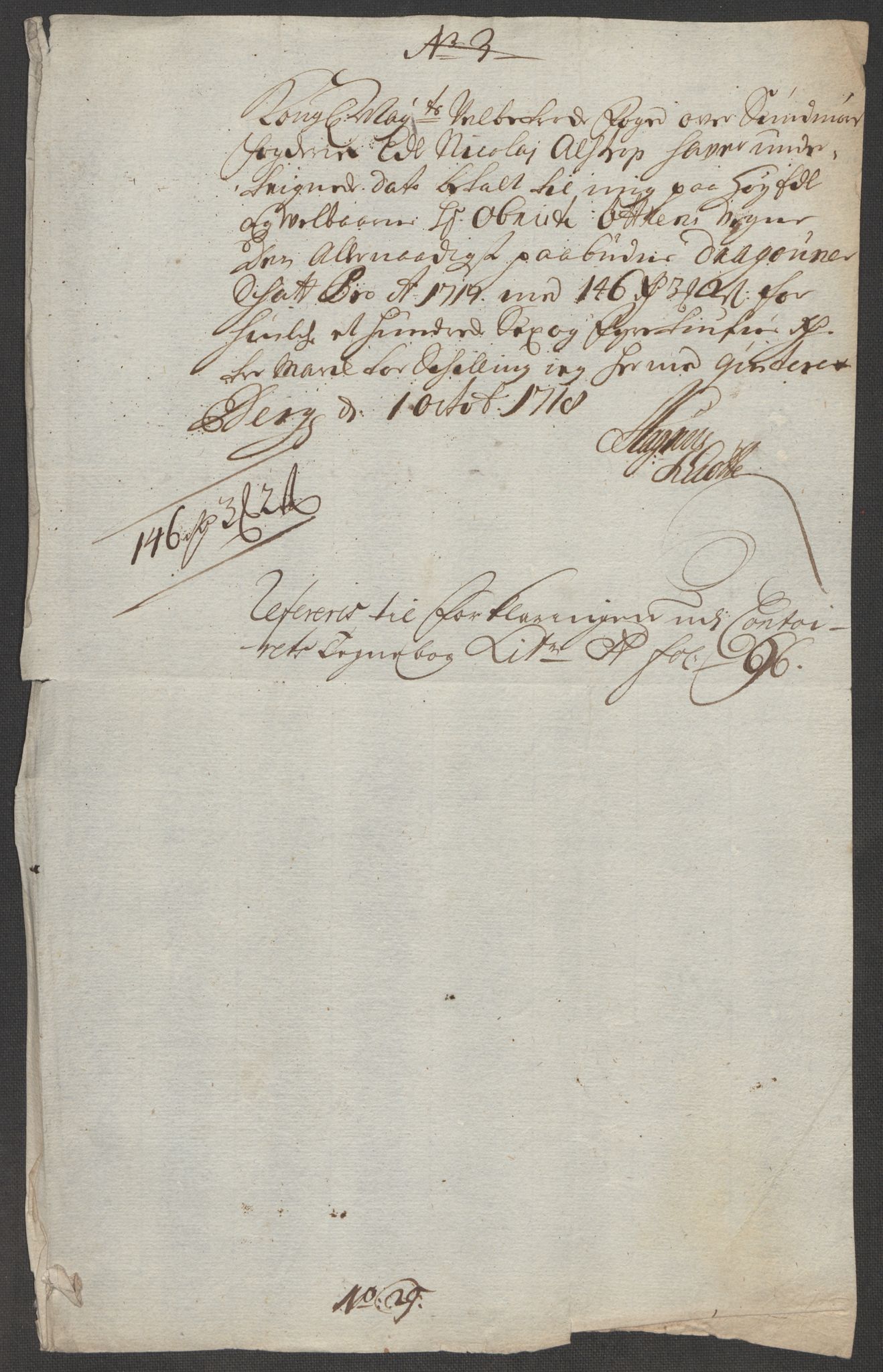 Rentekammeret inntil 1814, Reviderte regnskaper, Fogderegnskap, AV/RA-EA-4092/R54/L3569: Fogderegnskap Sunnmøre, 1717, p. 328