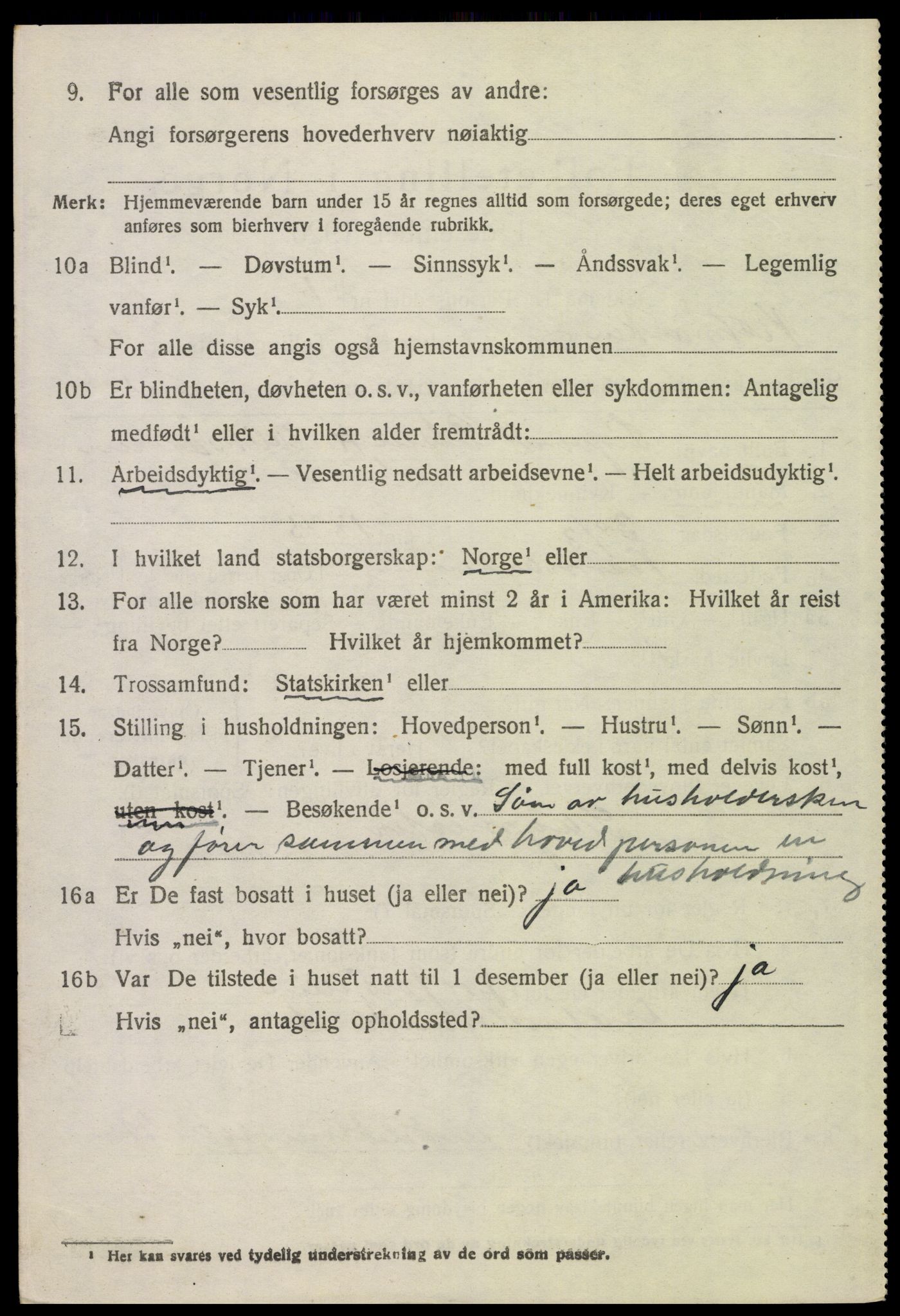 SAH, 1920 census for Eidskog, 1920, p. 3018