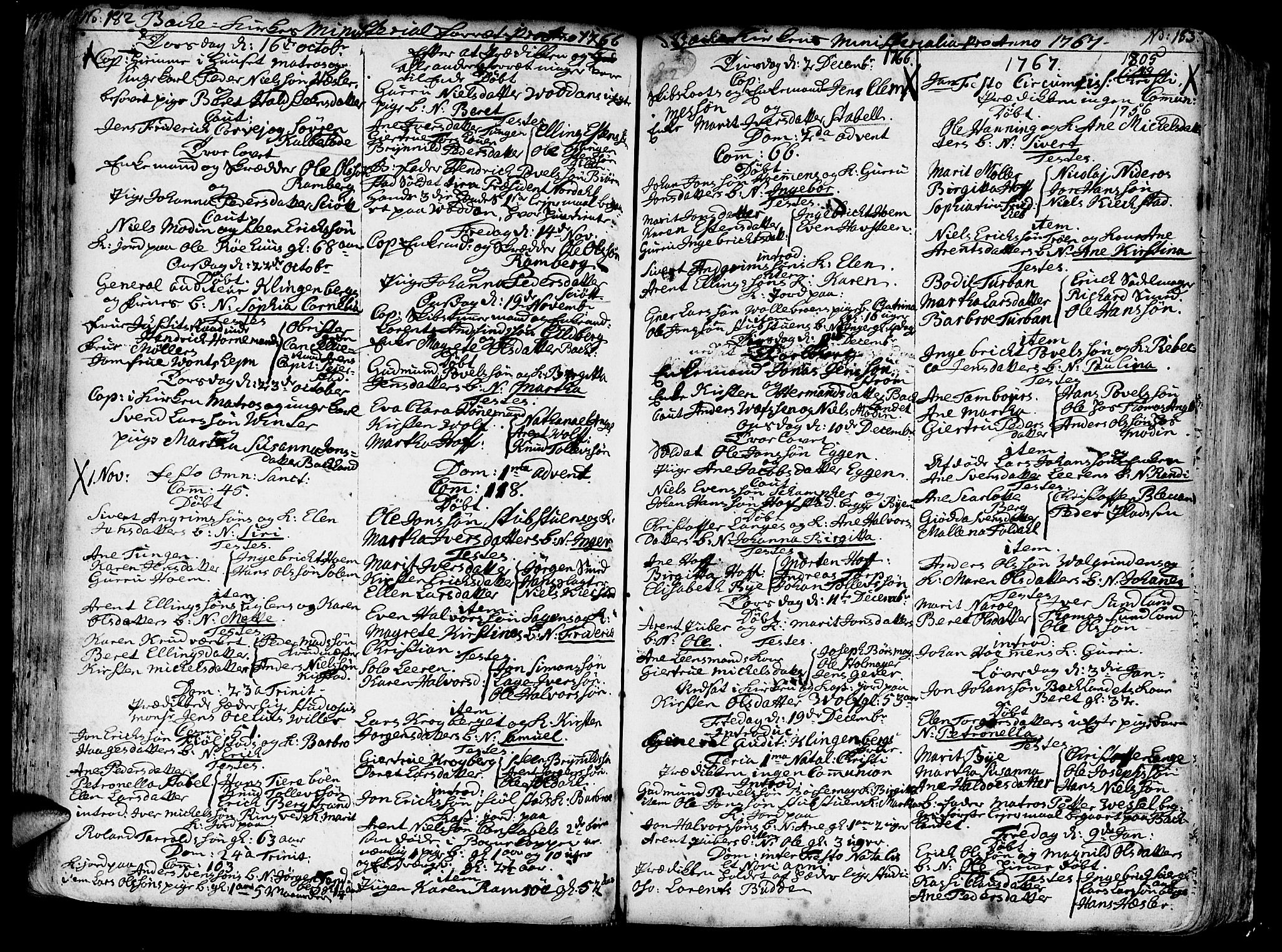 Ministerialprotokoller, klokkerbøker og fødselsregistre - Sør-Trøndelag, SAT/A-1456/606/L0276: Parish register (official) no. 606A01 /2, 1727-1779, p. 182-183