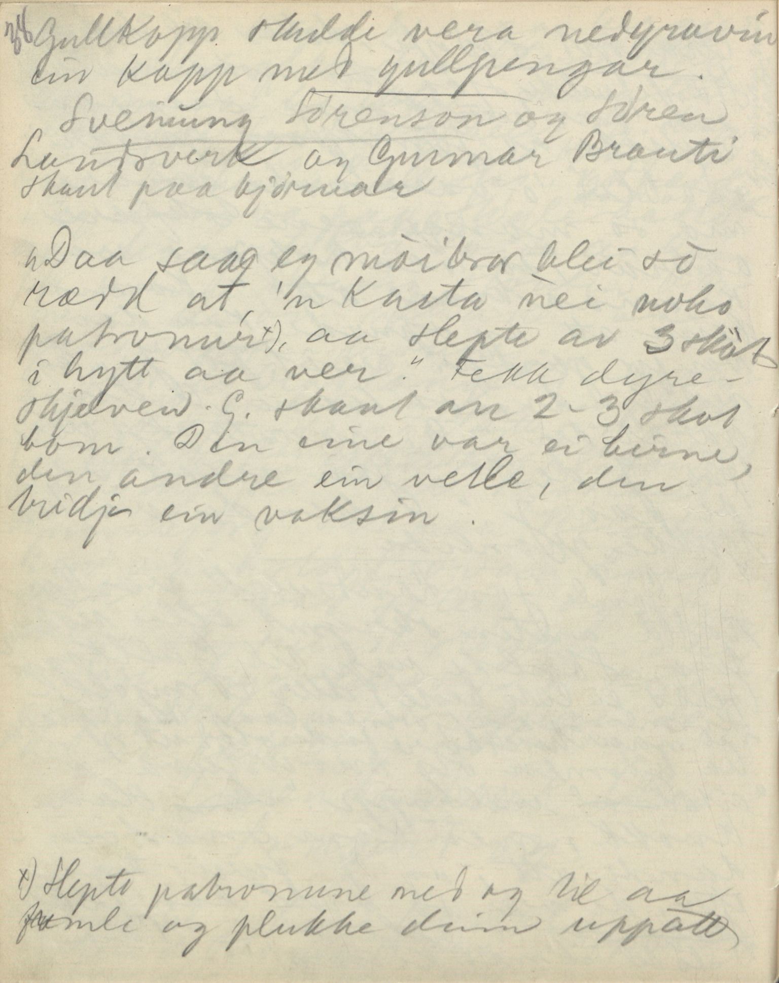 Rikard Berge, TEMU/TGM-A-1003/F/L0004/0002/0001: 101-159 / 102-105 Ymse oppskrifter. Dalane. Gotuholt: loft, klæsask m.m., 1907, p. 38