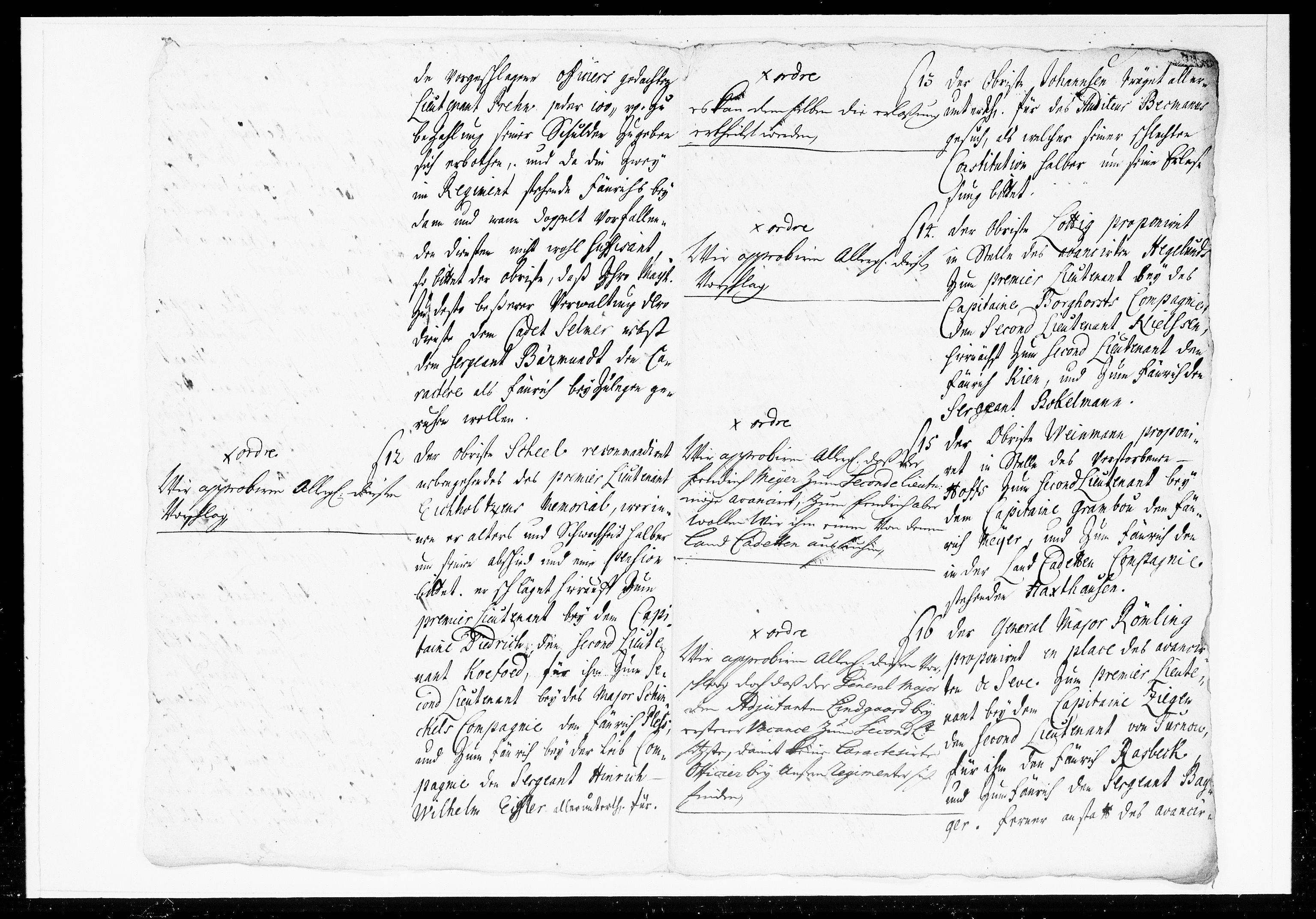 Krigskollegiet, Krigskancelliet, DRA/A-0006/-/1052-1056: Refererede sager, 1719, p. 227