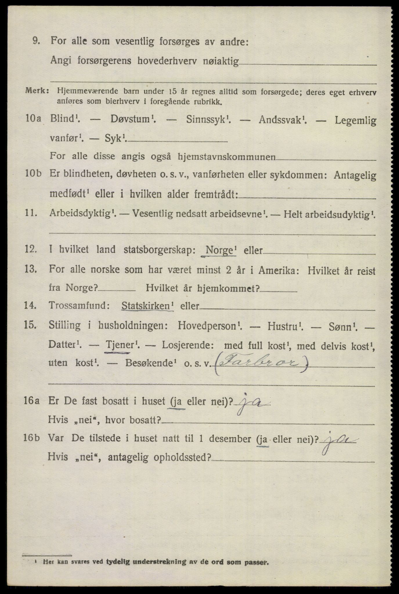 SAKO, 1920 census for Hemsedal, 1920, p. 687