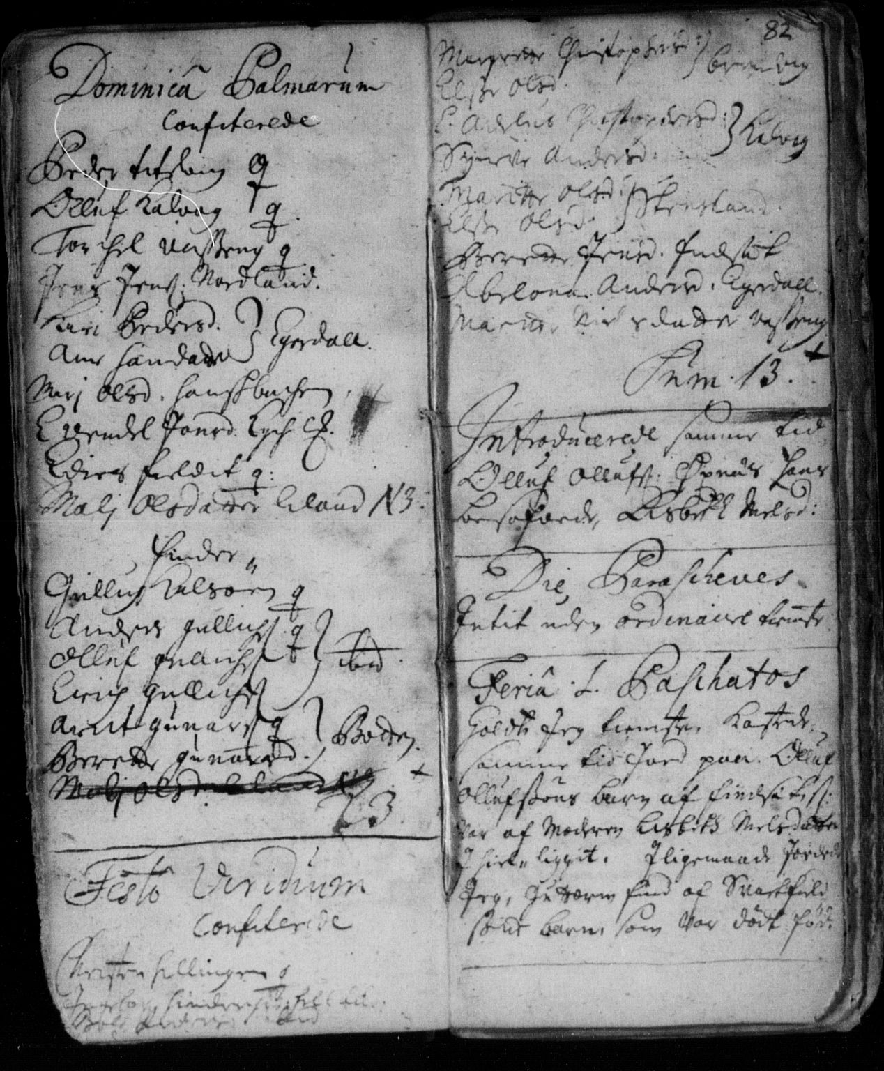 Ministerialprotokoller, klokkerbøker og fødselsregistre - Nordland, AV/SAT-A-1459/859/L0840: Parish register (official) no. 859A00, 1708-1738, p. 82