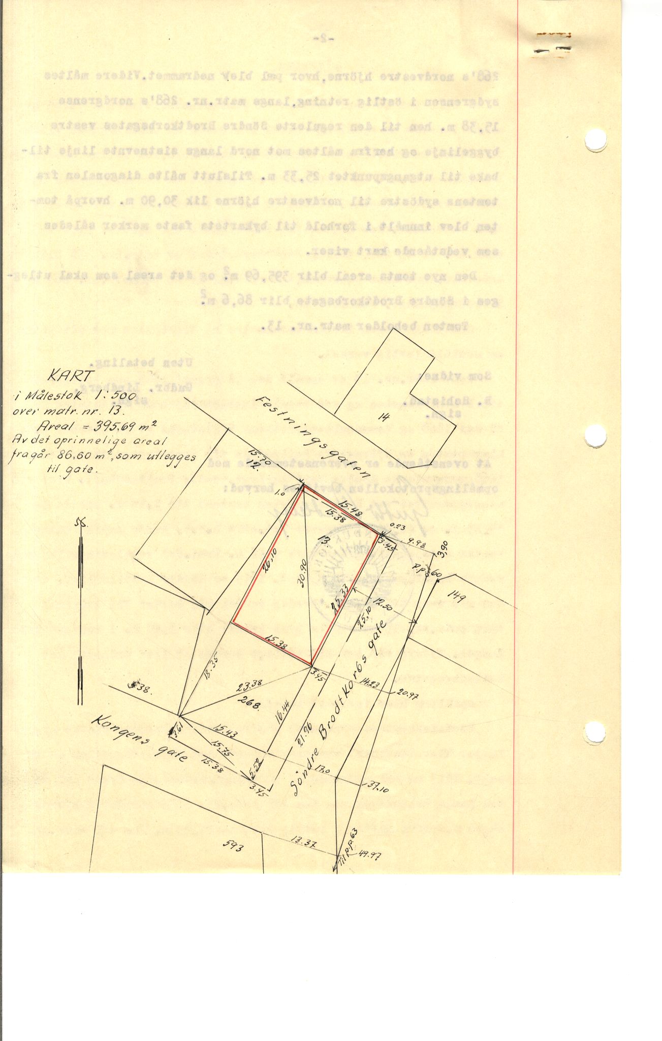 Brodtkorb handel A/S, VAMU/A-0001/Q/Qb/L0002: Skjøter og grunnbrev i Vardø by, 1852-1949, p. 8