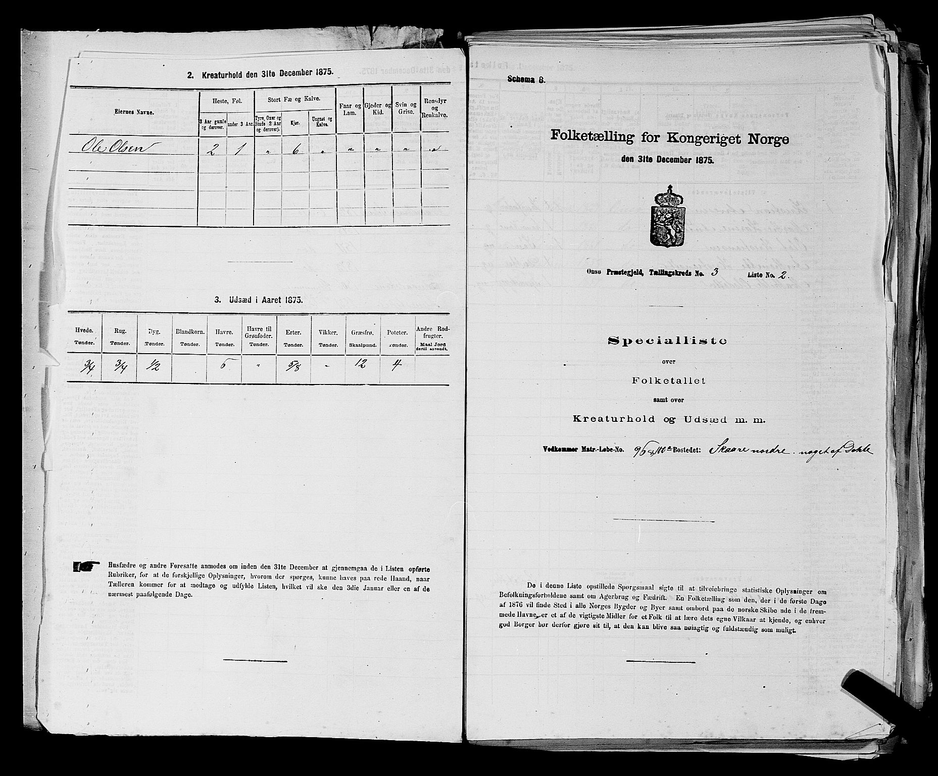 RA, 1875 census for 0134P Onsøy, 1875, p. 439